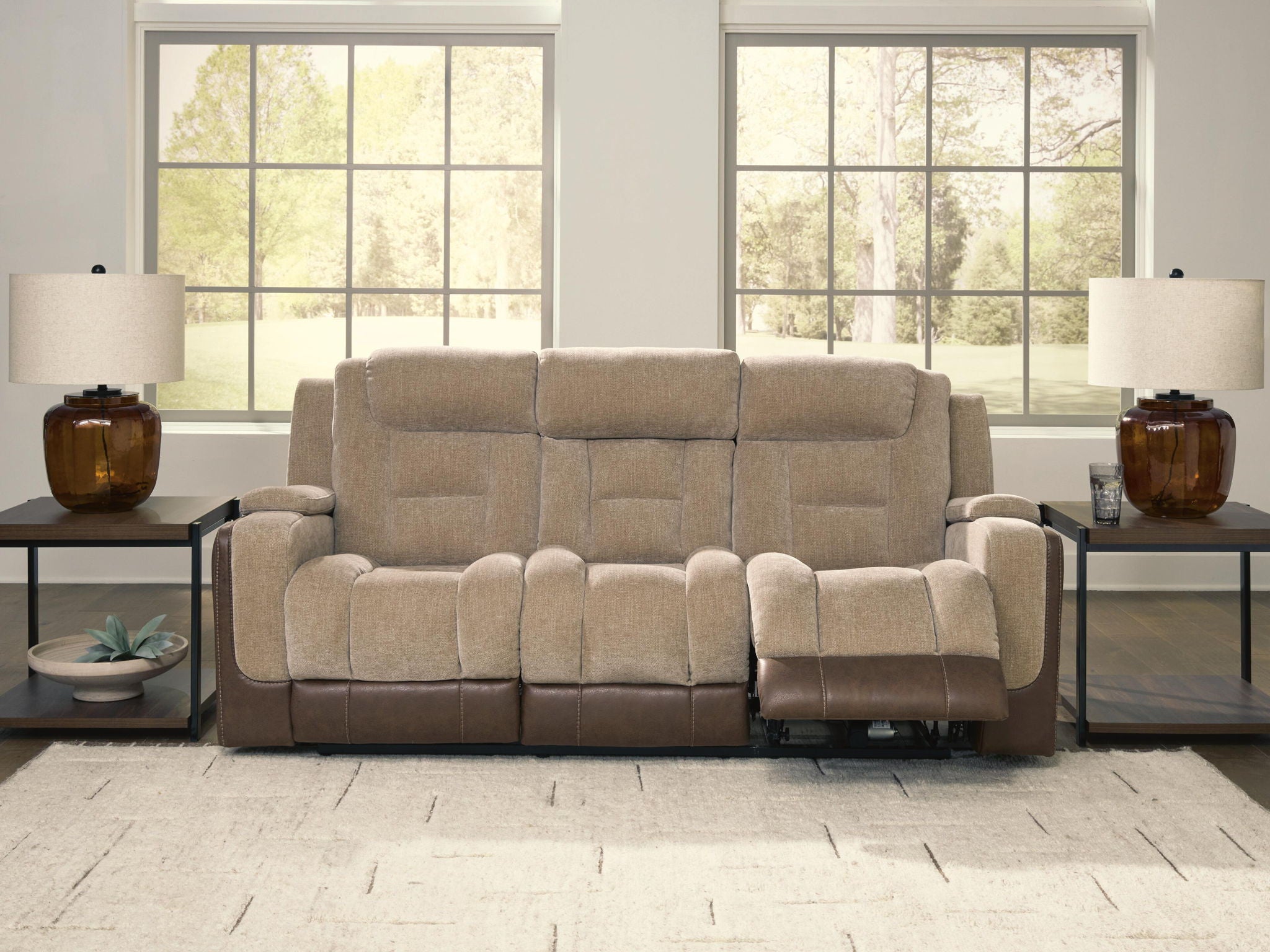 Ultimax - Power Reclining Sofa With Adjustable Headrest