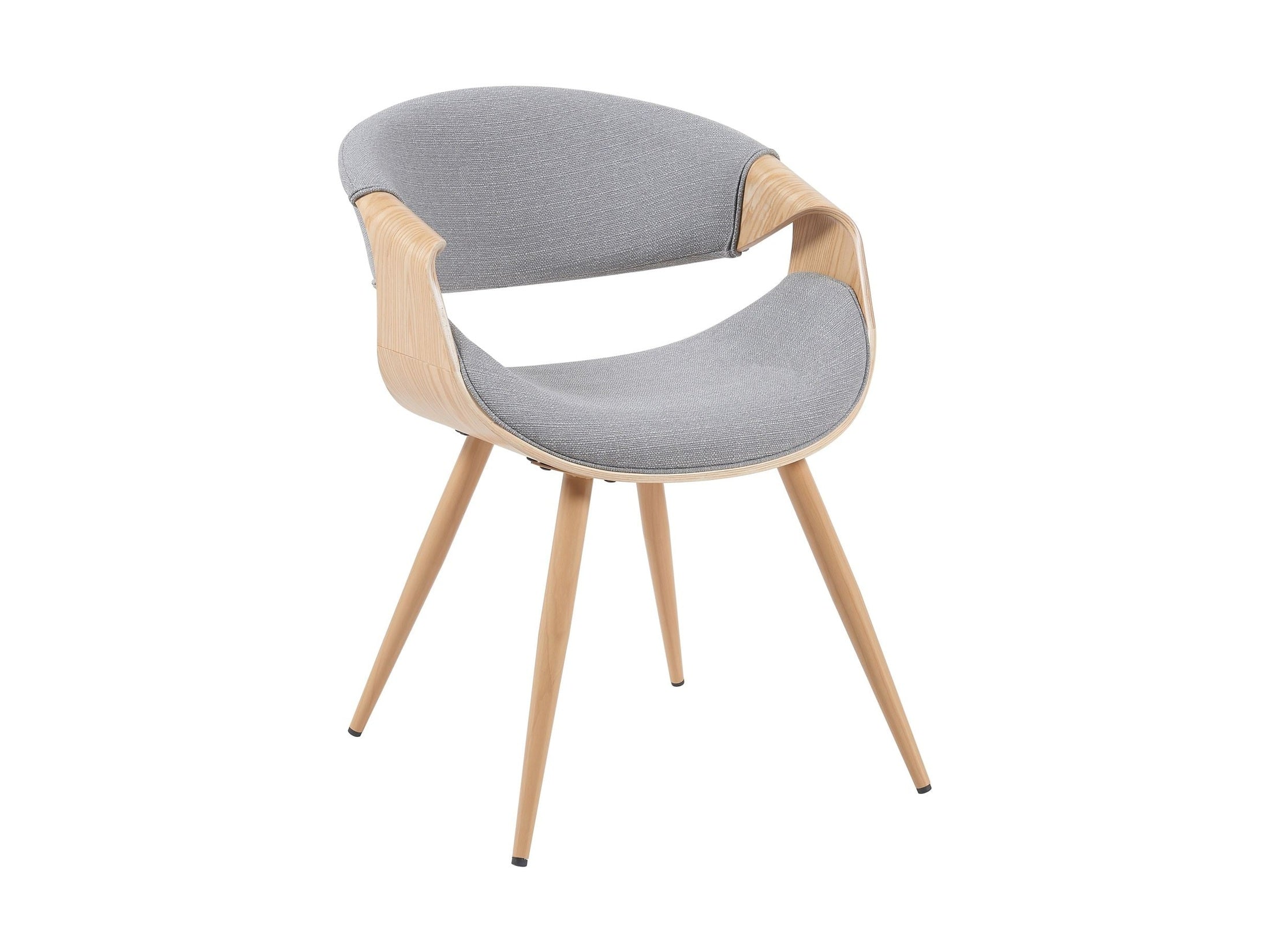Butterfly - Upholstered Dining Chair - Brown Oak