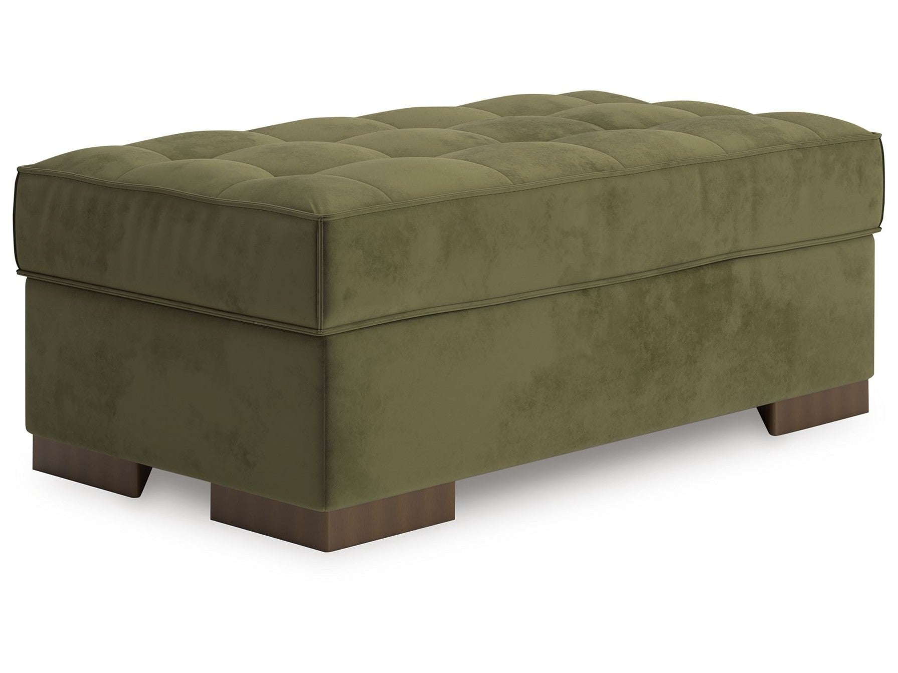 Chalcombe - Oversized Accent Ottoman - Olive