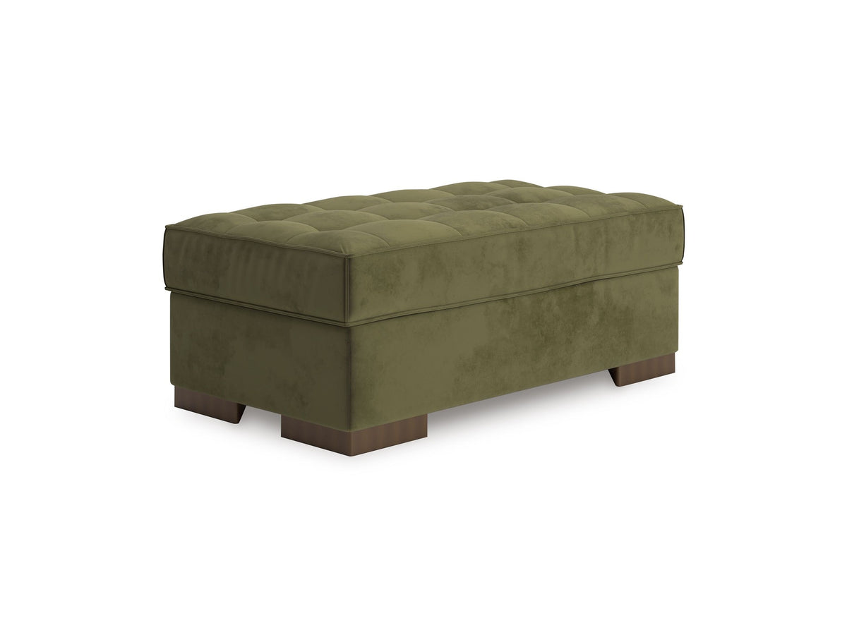 Caspian-Town - Oversized Accent Ottoman - Olive