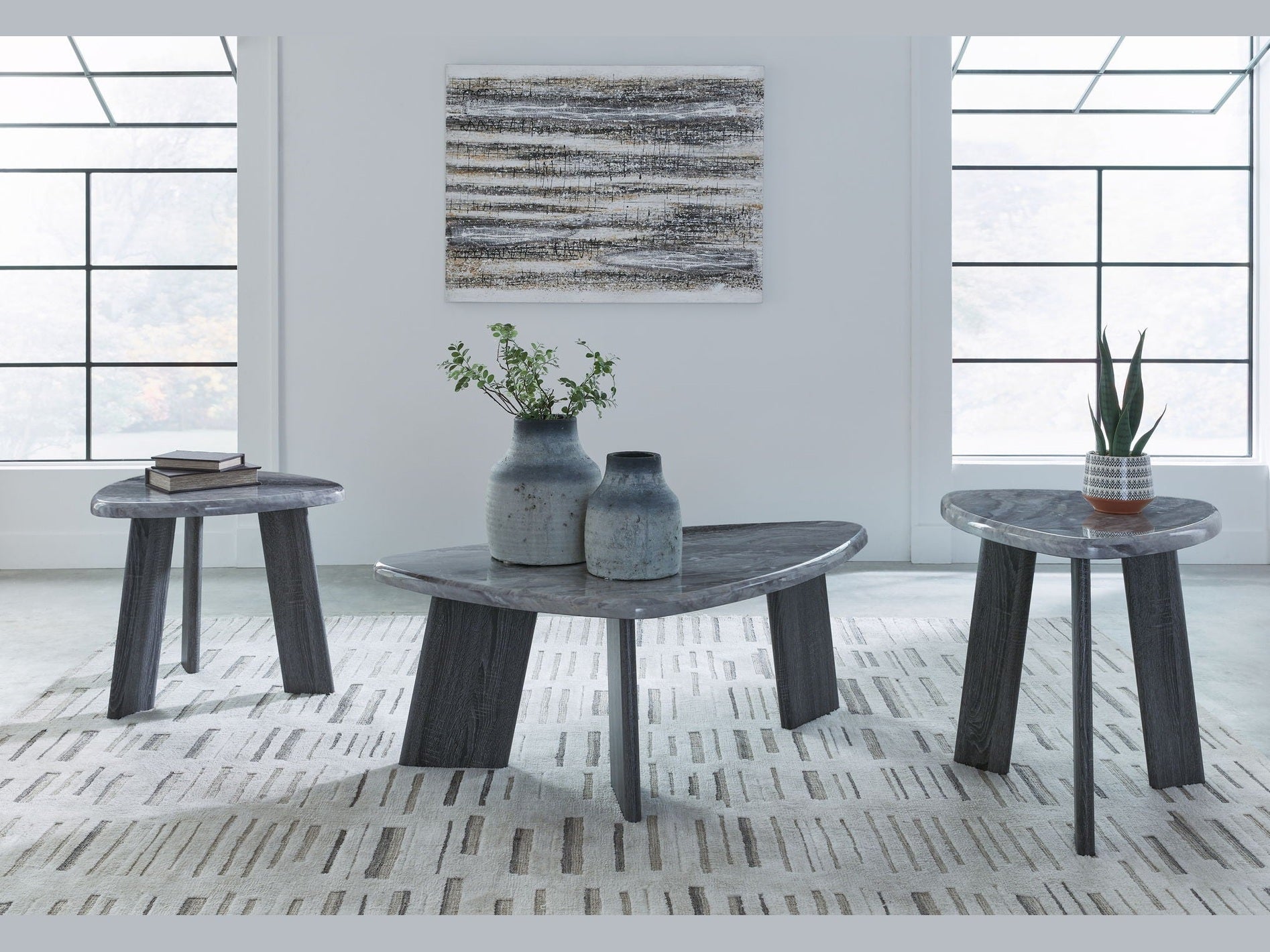 Bluebond - Occasional Table Set (Set of 3) - Gray