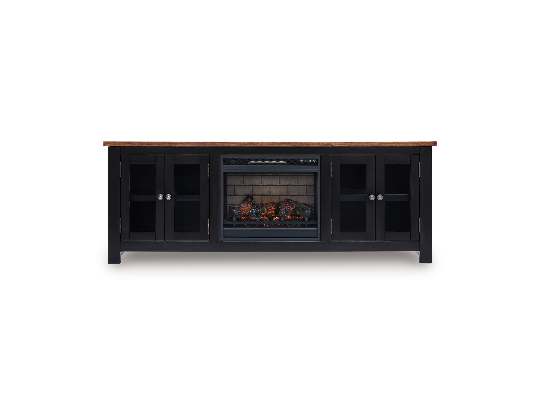 Wildenauer - 76" TV Stand With Electric Fireplace