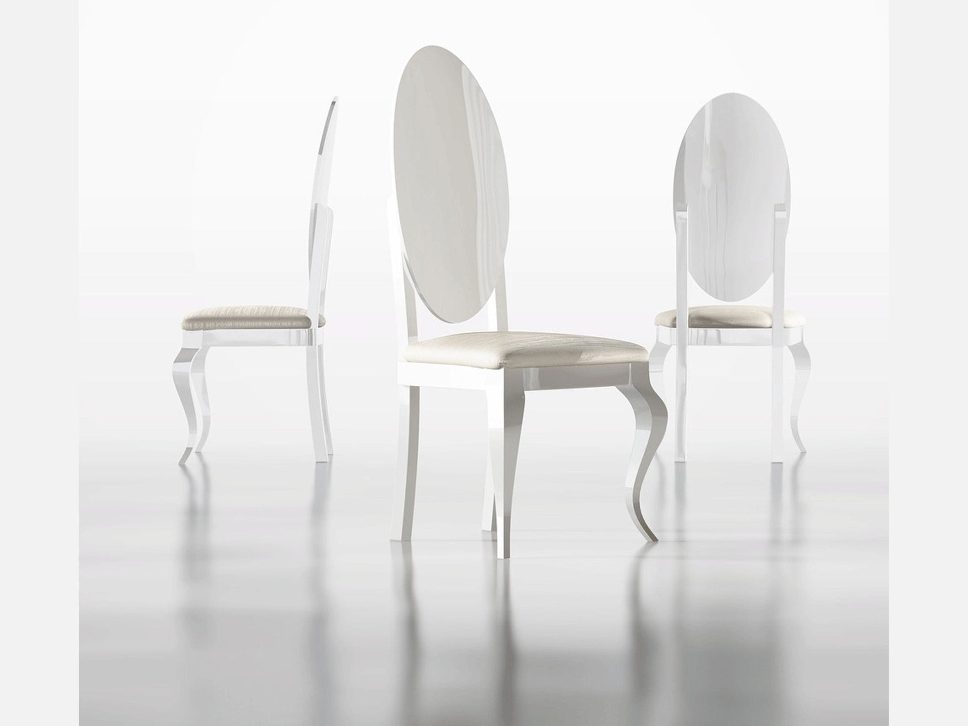 Carmen - Side Chair - White