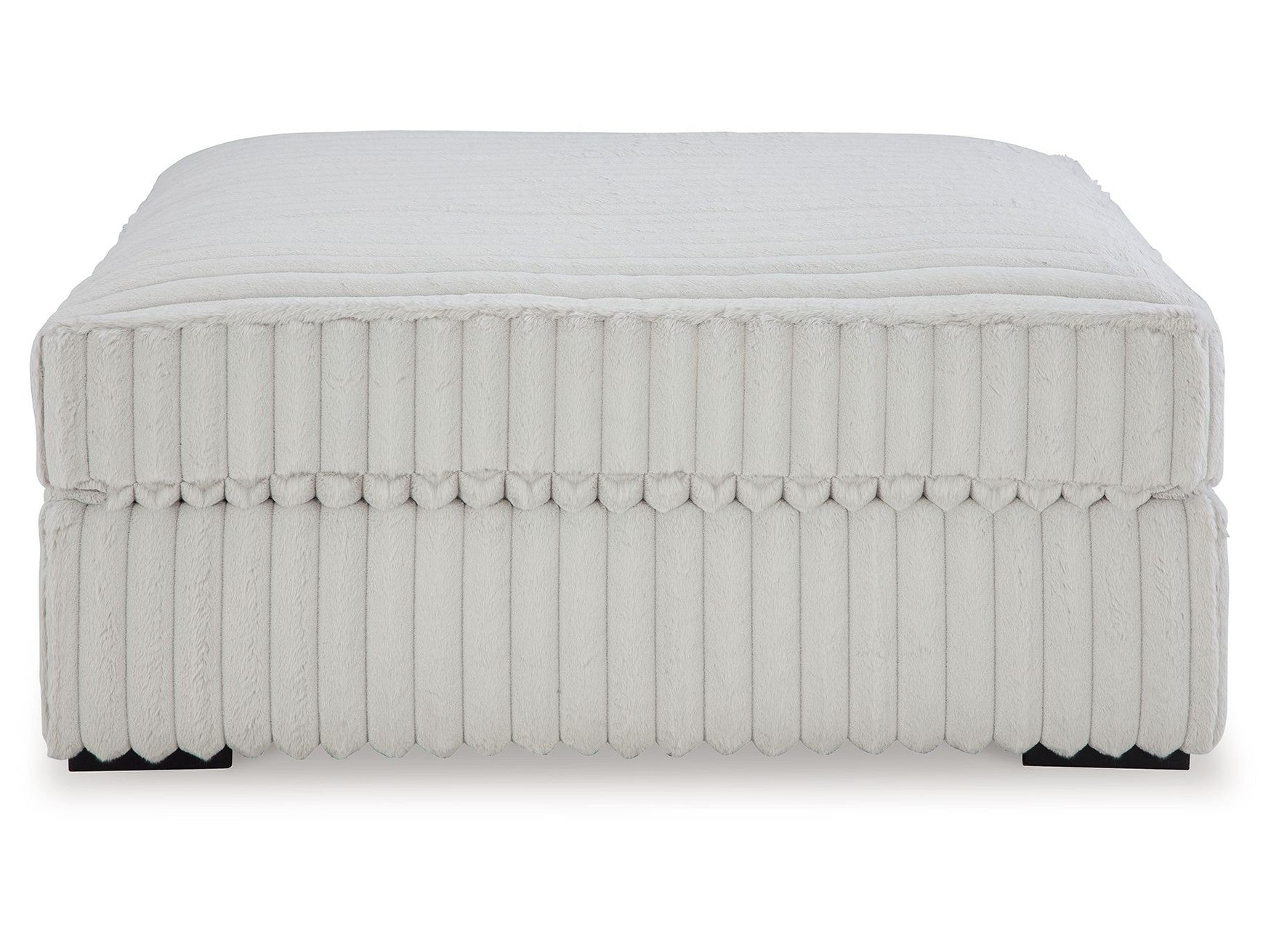Stupendous - Oversized Accent Ottoman - Alloy