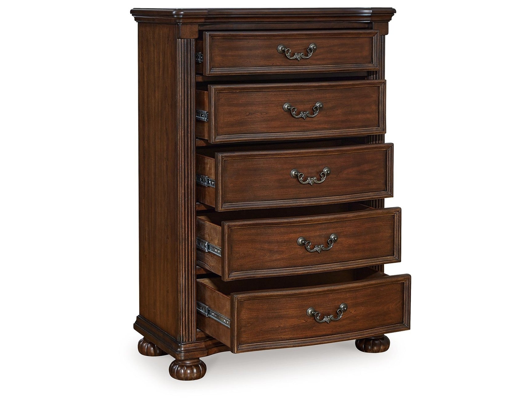 Lavinton - Five Drawer Chest - Brown