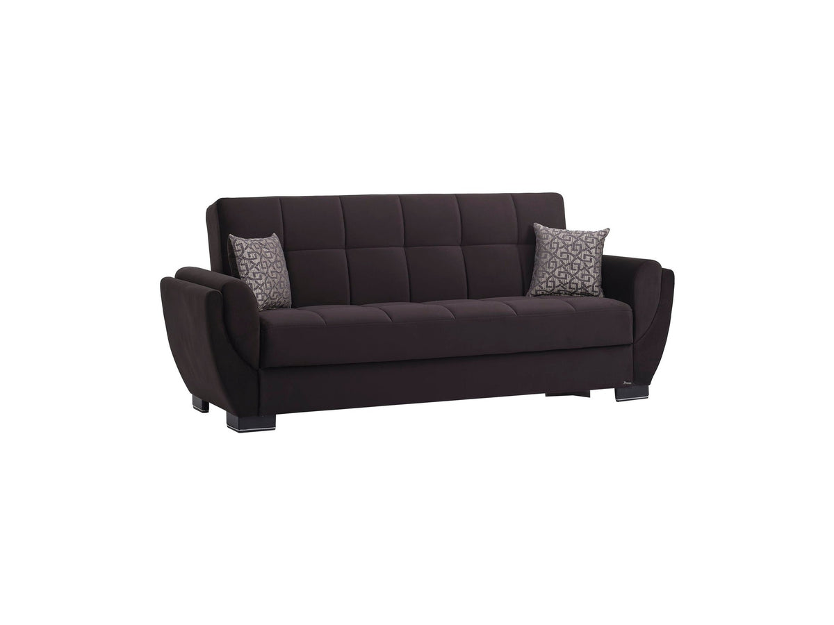 Ottomanson Armada Air - Upholstered Convertible Sofabed With Storage - Microfiber