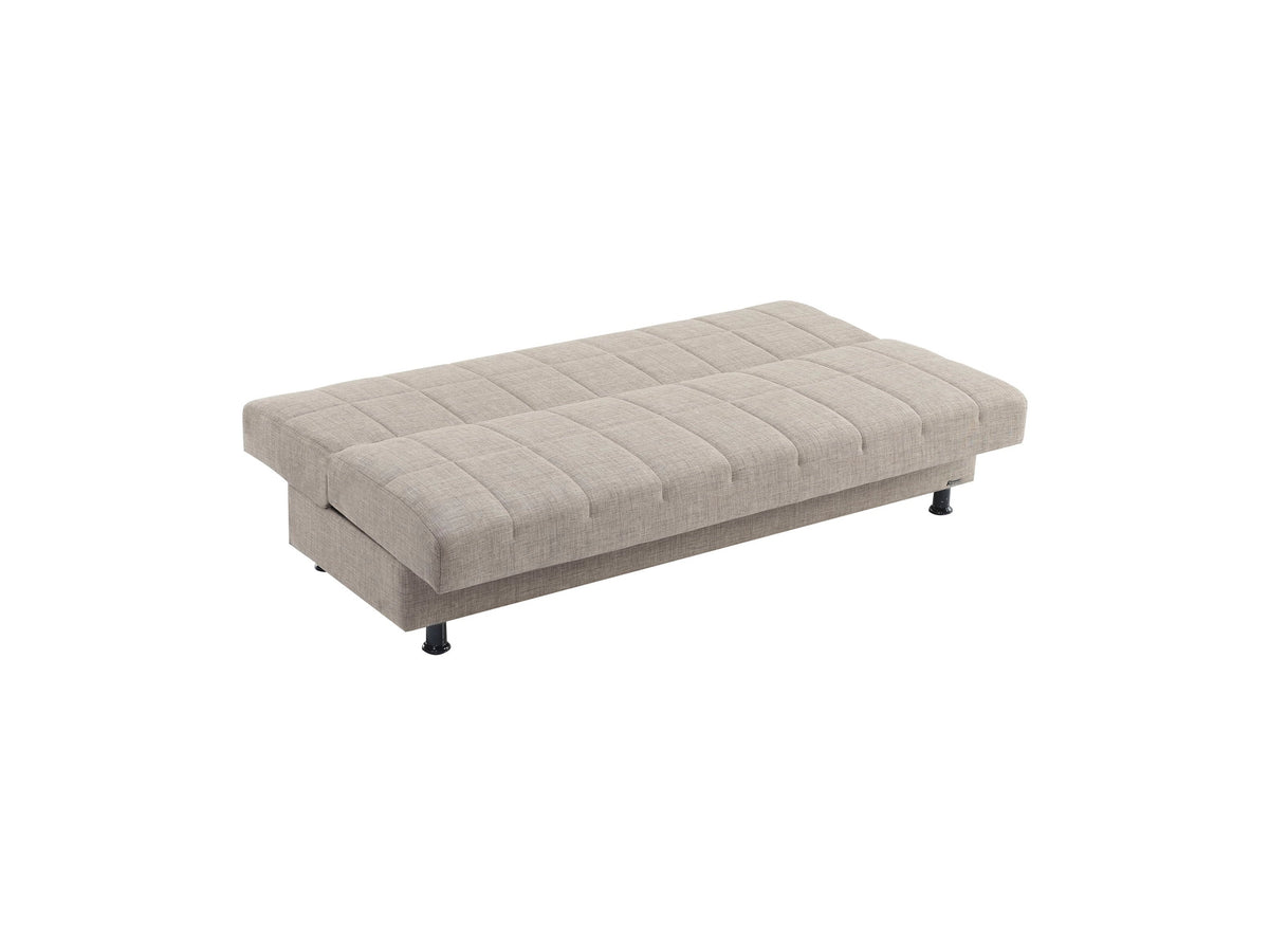 Ottomanson Sasta - Convertible Sofabed With Storage - Living Room Furniture - Bedroom Couch For Small Rooms - Studio Apartment Essentials