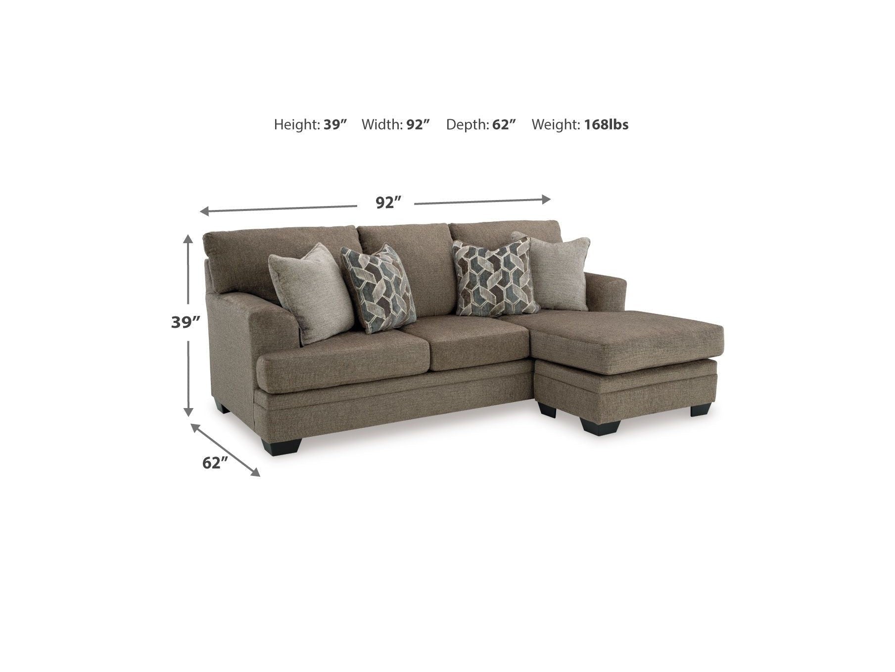 Stonemeade - Sofa Chaise