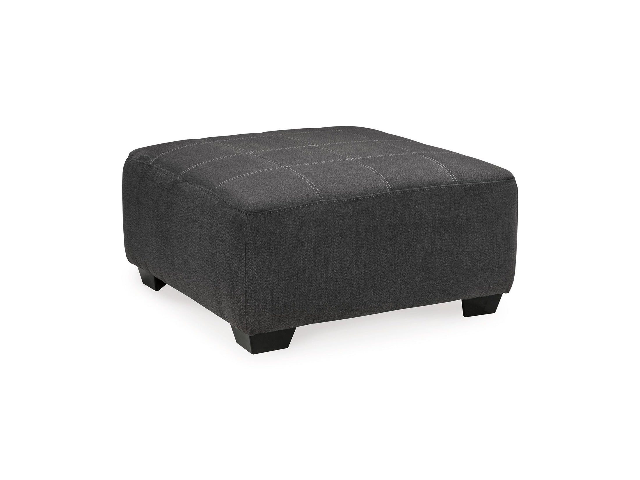 Ambee - Oversized Accent Ottoman - Slate