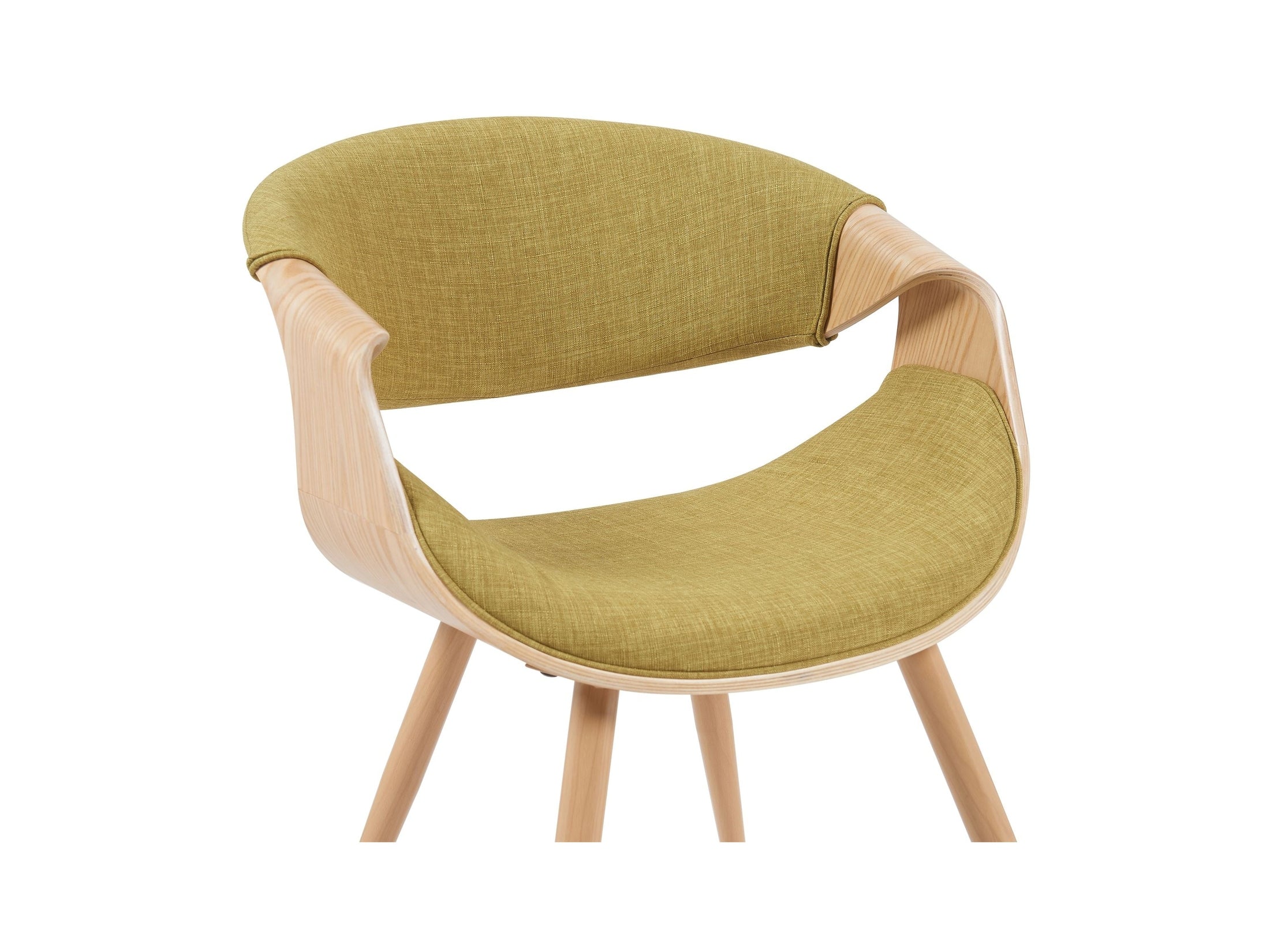 Butterfly - Upholstered Dining Chair - Brown Oak