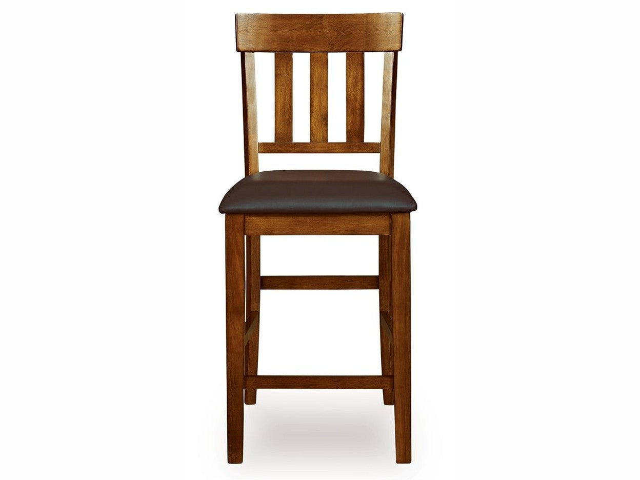 Ralene - Upholstered Barstool (Set of 2) - Medium Brown