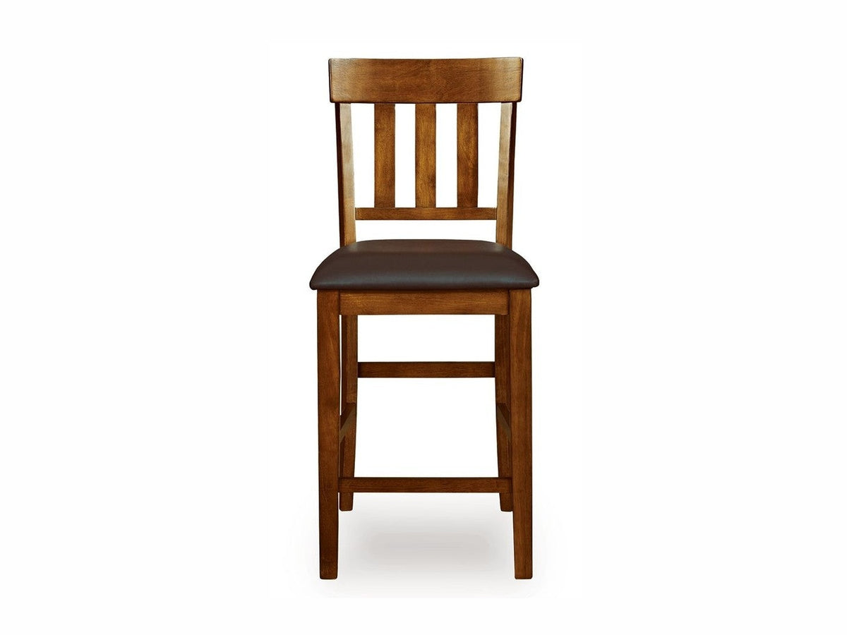 Ralene - Upholstered Barstool (Set of 2) - Medium Brown