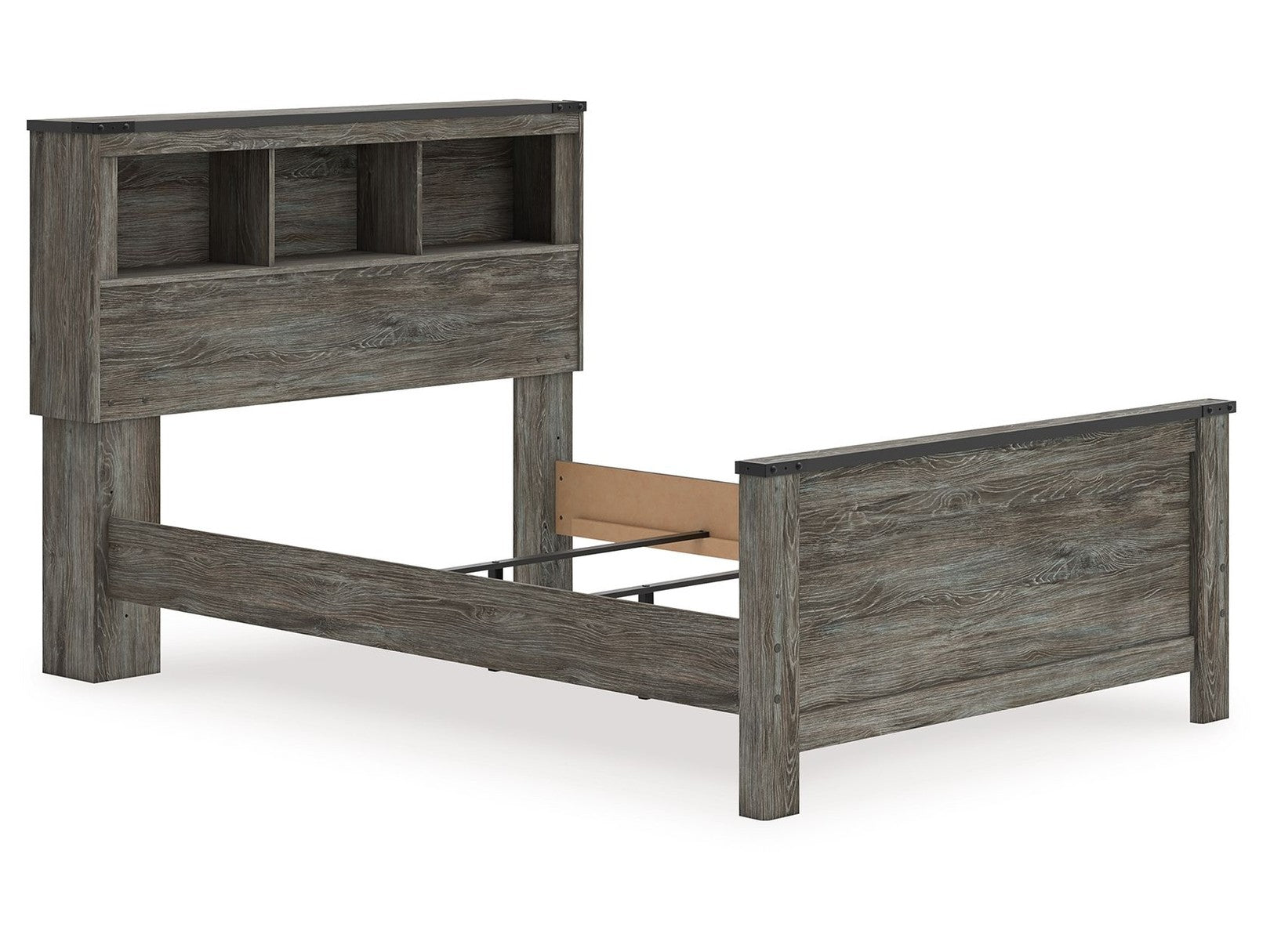 Frandern - Bookcase Panel Bed