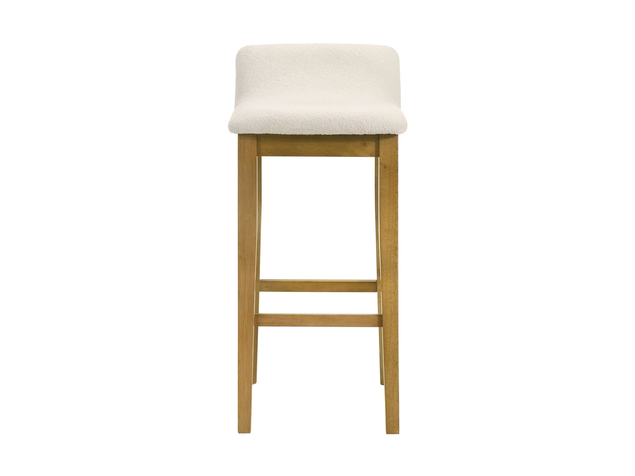 Annikah - Modern Transitional Wood Bar Height Kitchen Bar Stool