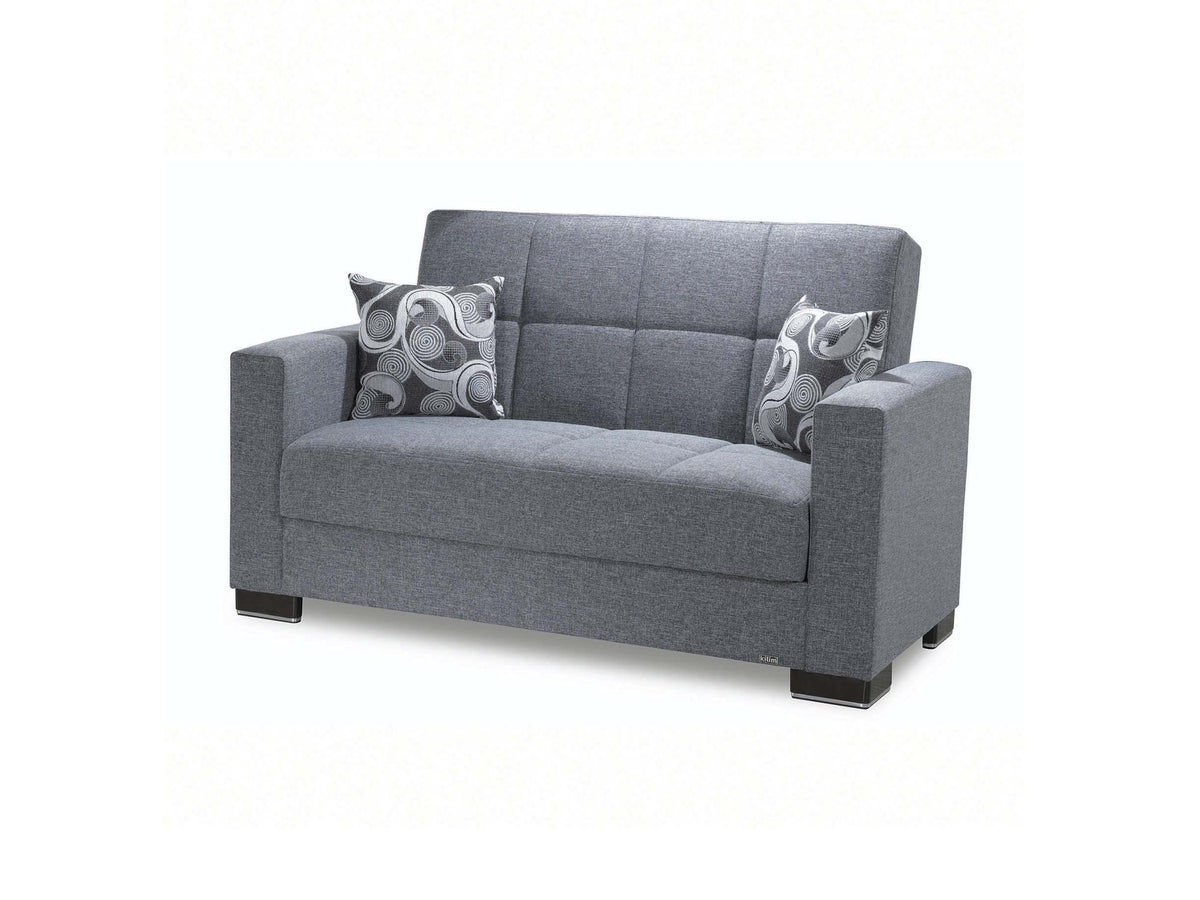 Ottomanson Armada - Upholstered Convertible Loveseat With Storage - Polyester