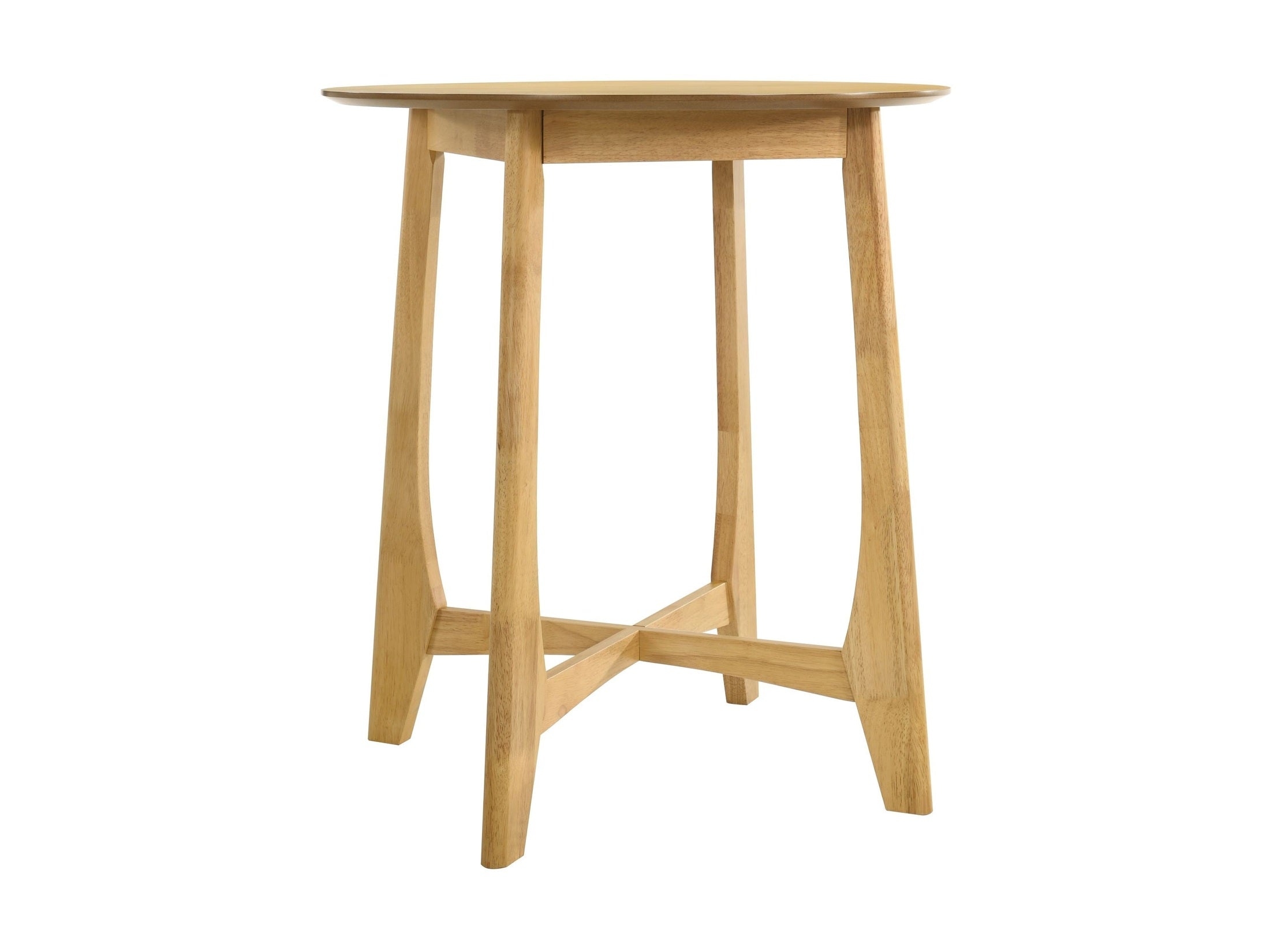 Vera - 31.5" Wood Top Pub Table - Natural