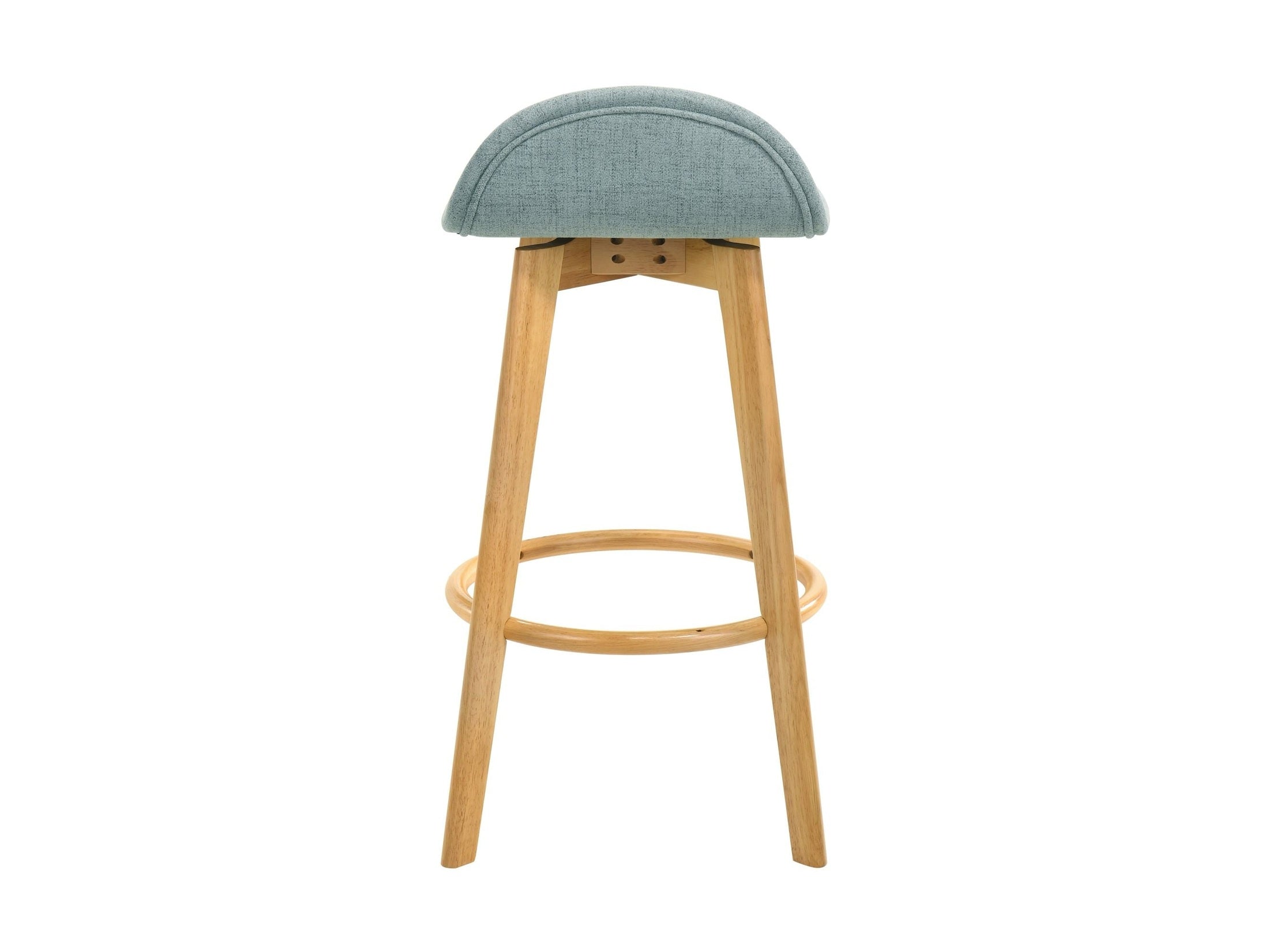 Vera - Upholstered Wood Counter Height Barstool