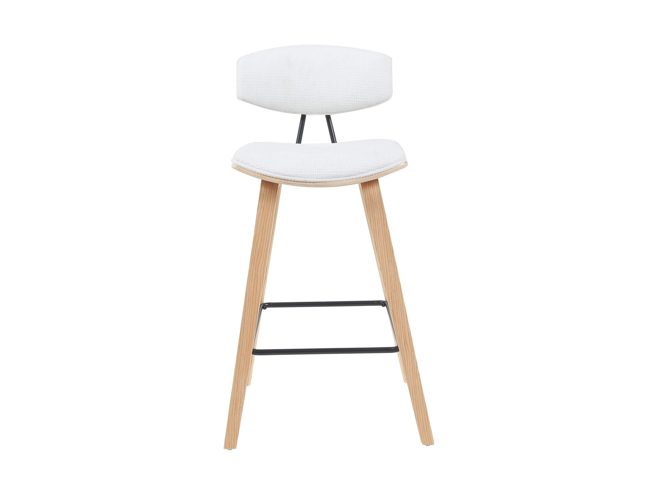Fox - Swivel Bar Height Stool - Light Brown