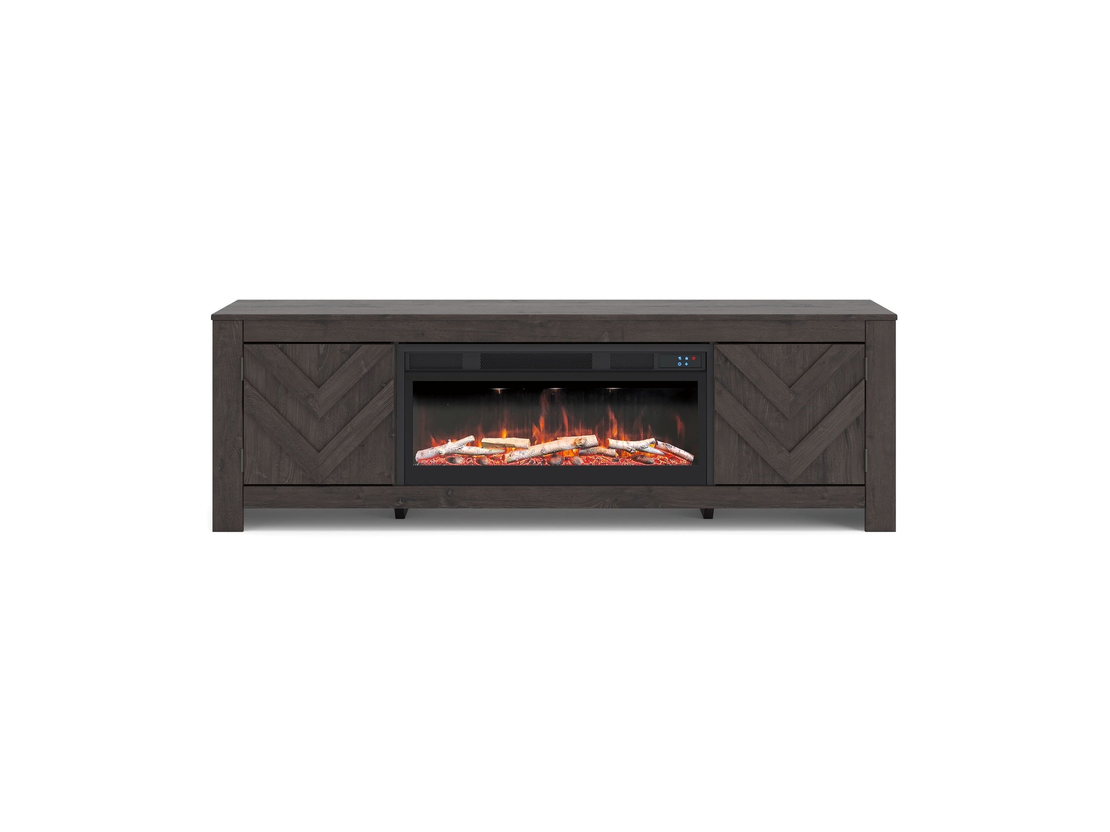 Cayboni - LG TV Stand With Fireplace Option