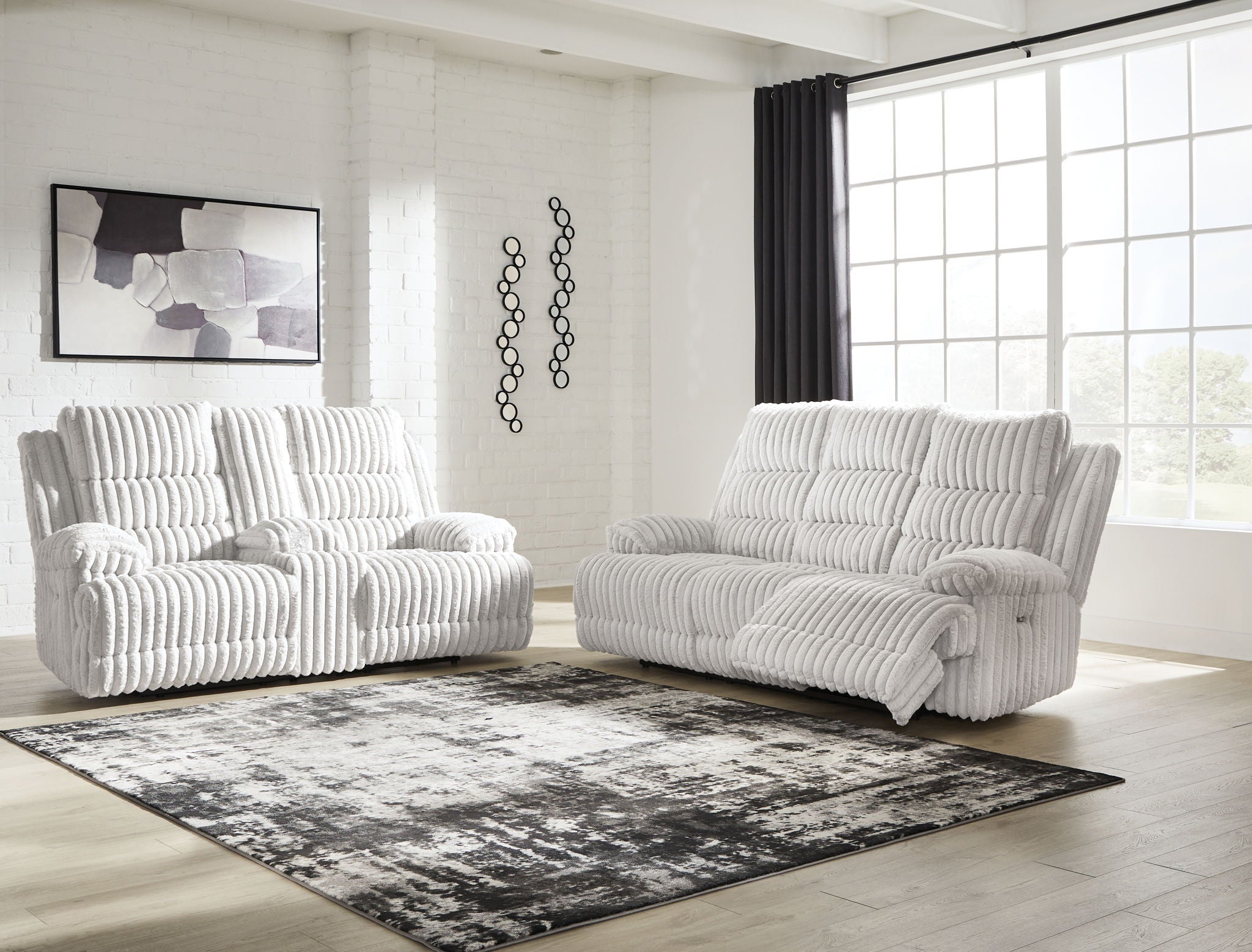 Technique - Reclining Power Sofa Set