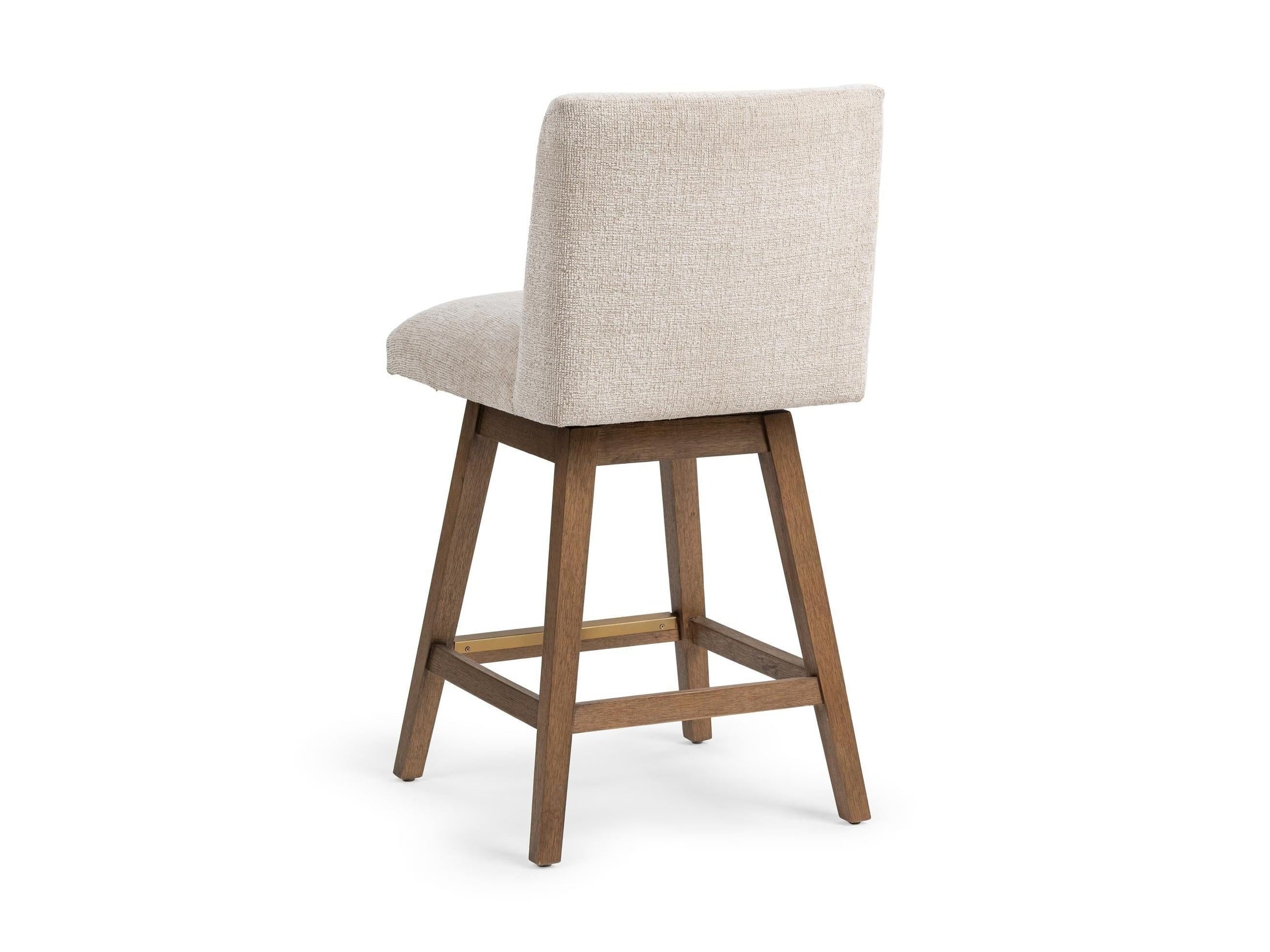 Ava - Swivel Counter Stool - Vanilla Oat