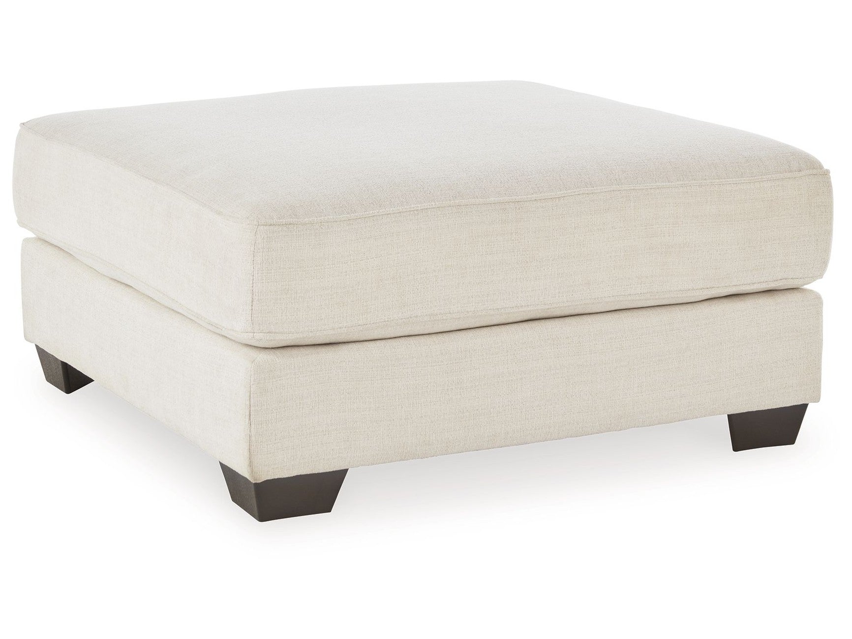 Lerenza - Oversized Accent Ottoman - Birch