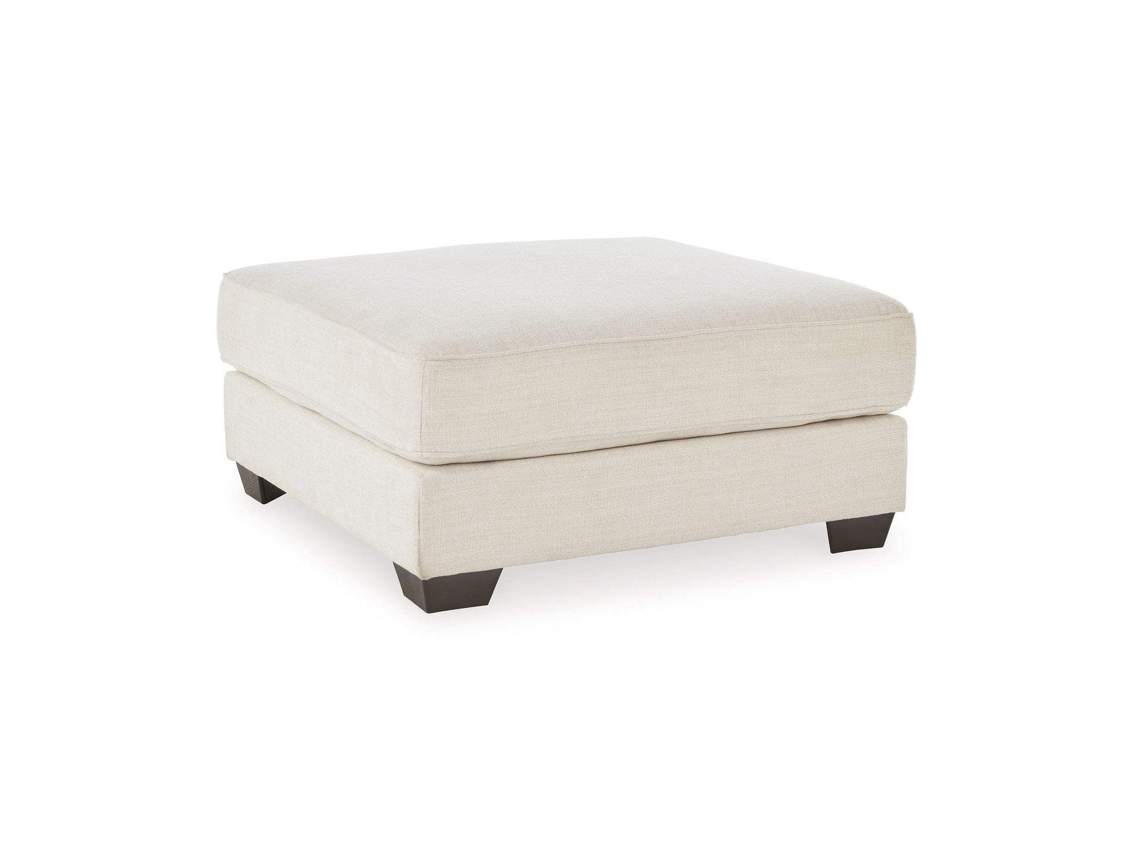 Lerenza - Oversized Accent Ottoman - Birch