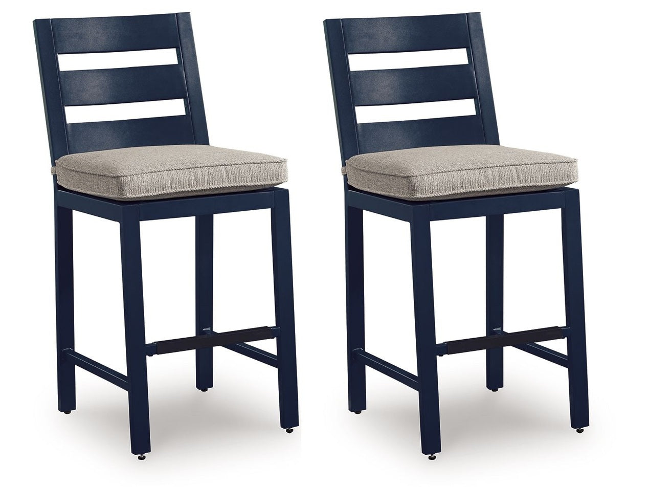 Mabry Shores - Barstool (Set of 2) - Blue