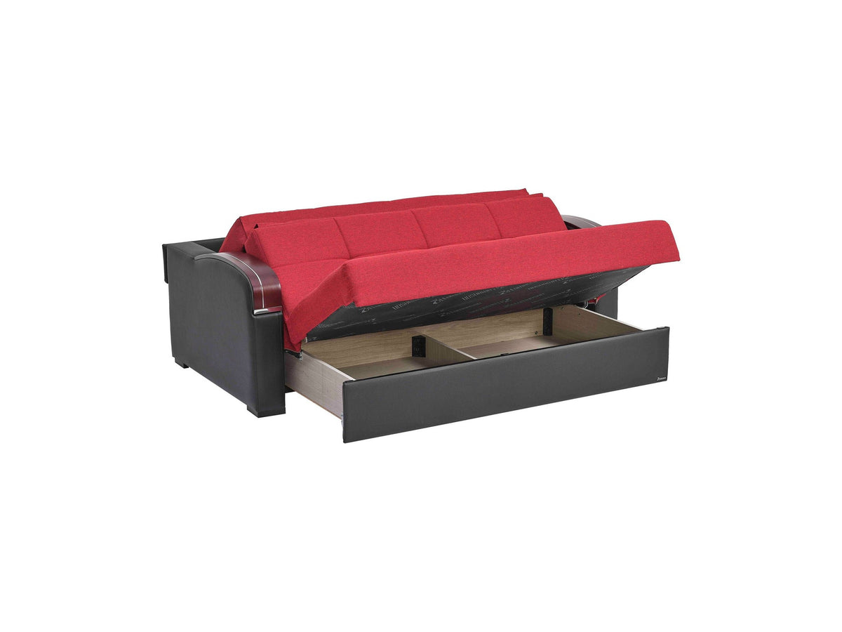 Ottomanson Sleep Plus - Upholstered Convertible Sofabed With Storage