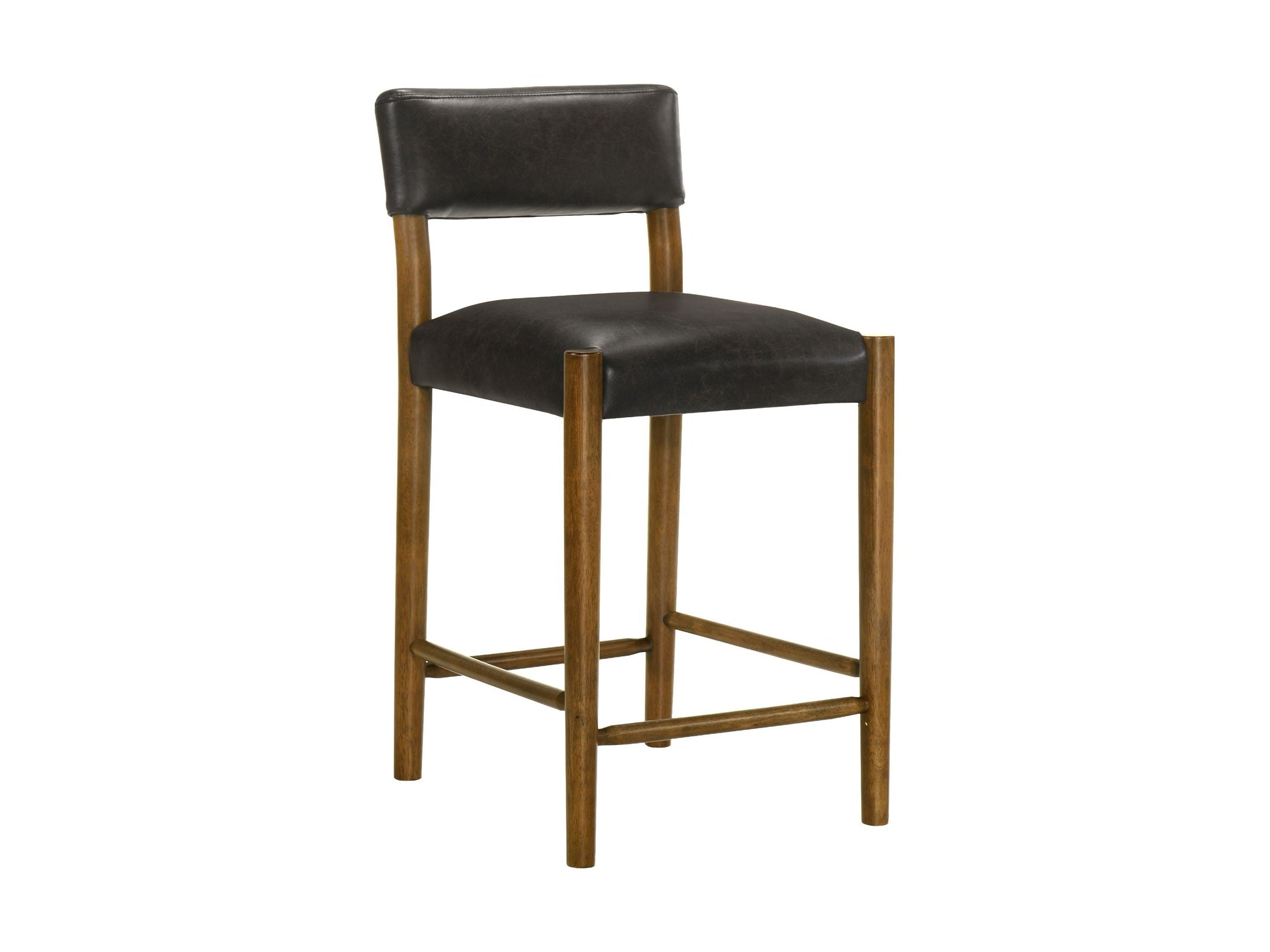 Bennet - Modern Wood Counter Height Kitchen Bar Stool
