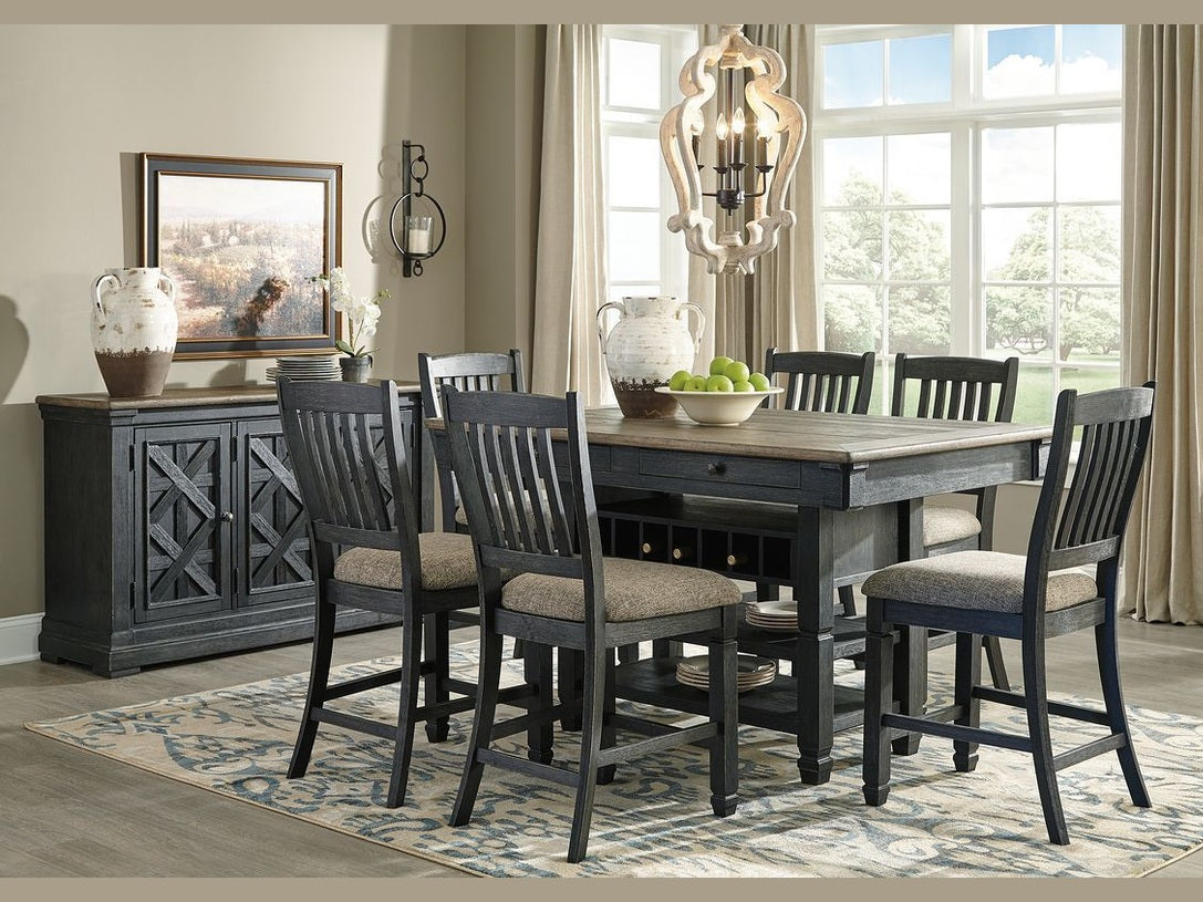 Tyler Creek - Counter Height Table Set