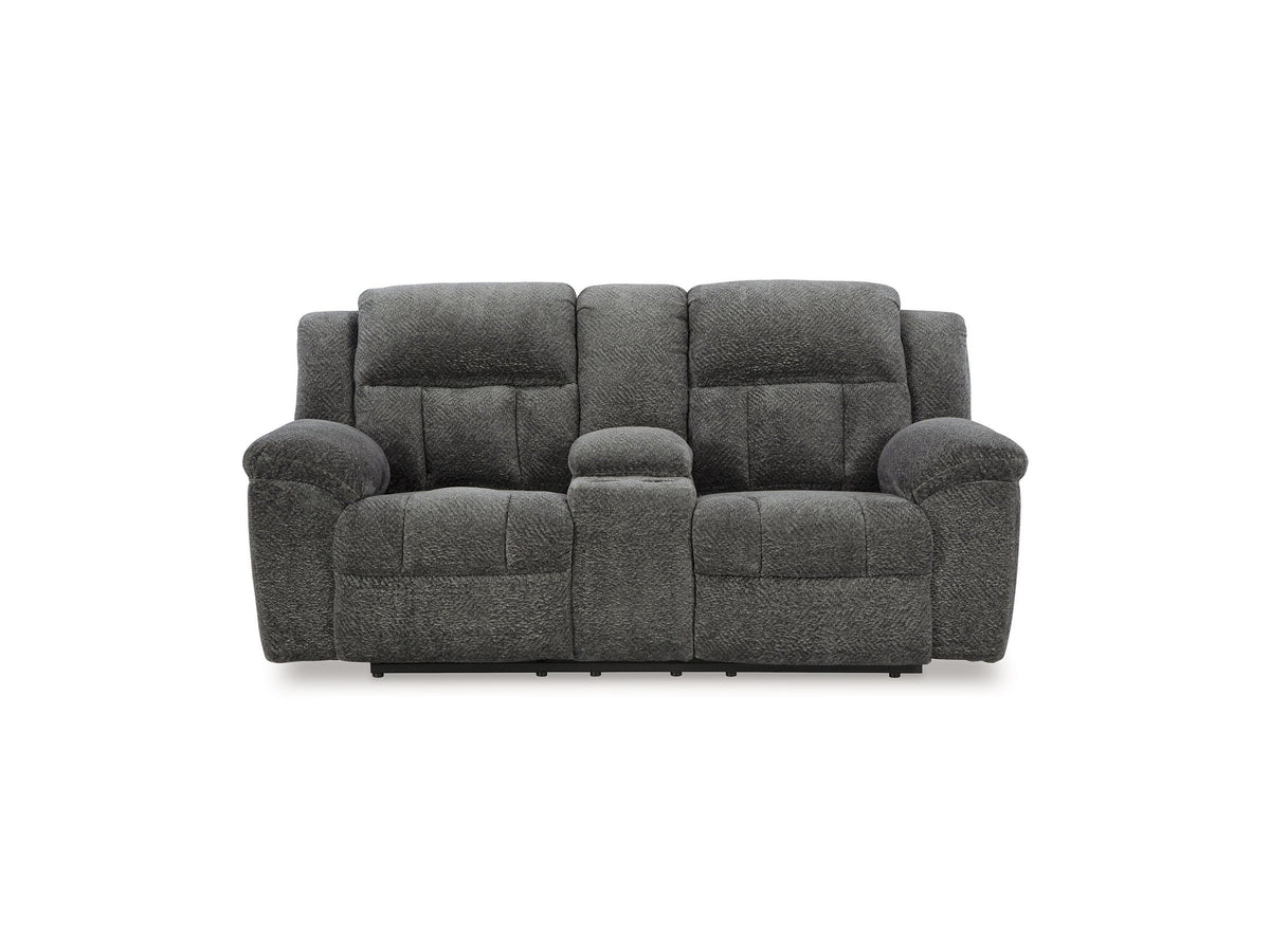 Frohn - Dbl Reclining Loveseat With Console