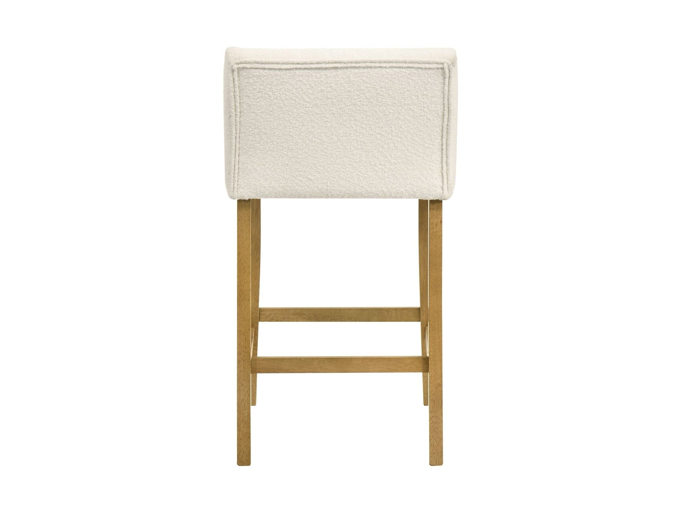 Fauna - Modern Transitional Wood Counter Height Kitchen Bar Stool