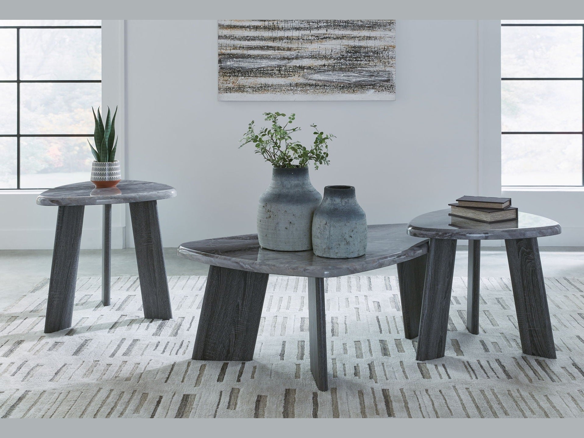 Bluebond - Occasional Table Set (Set of 3) - Gray