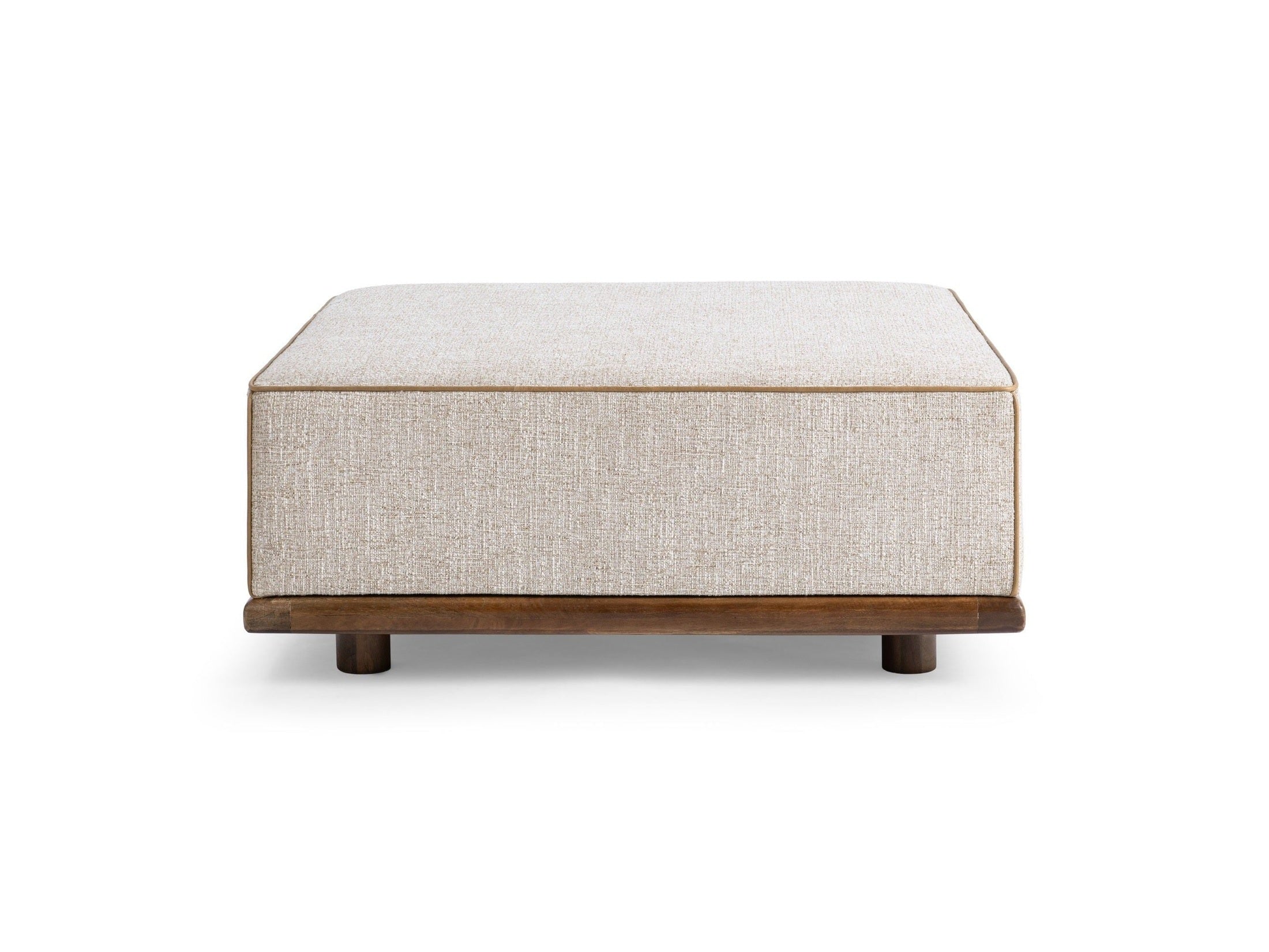 Ellerie - Square Ottoman - Latte