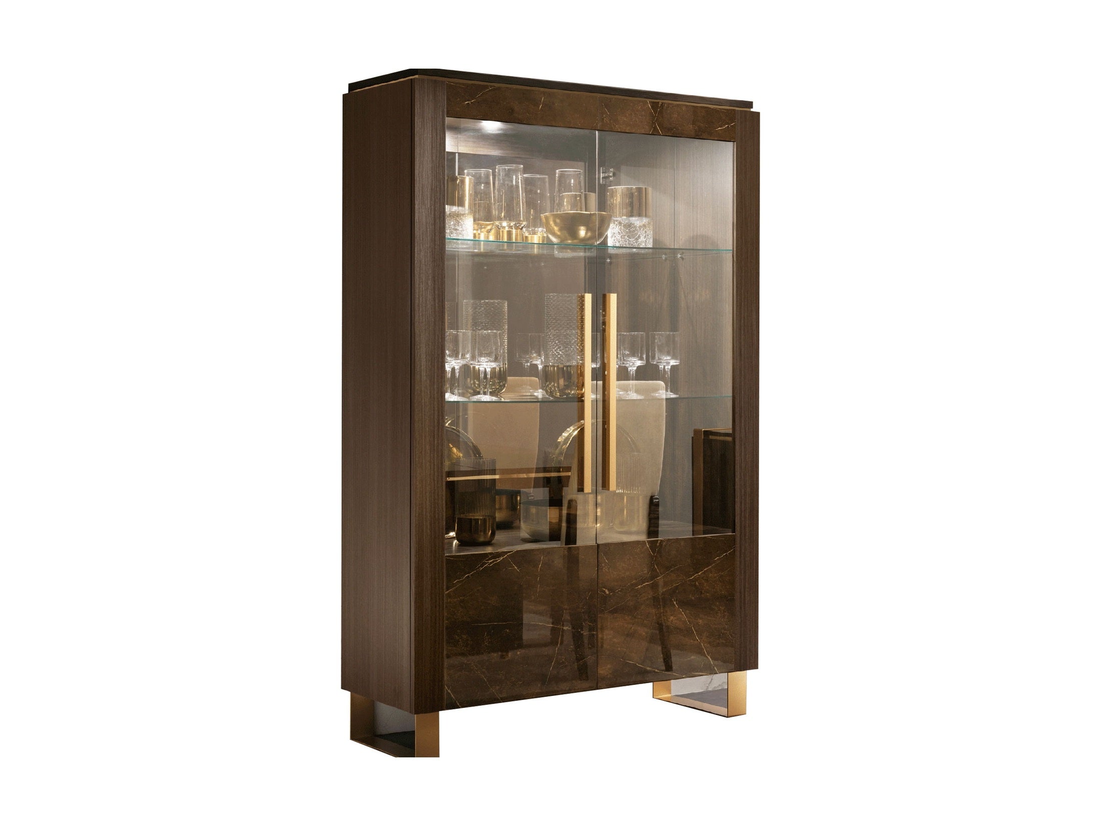 Essenza - 2 Door China - Dark Brown
