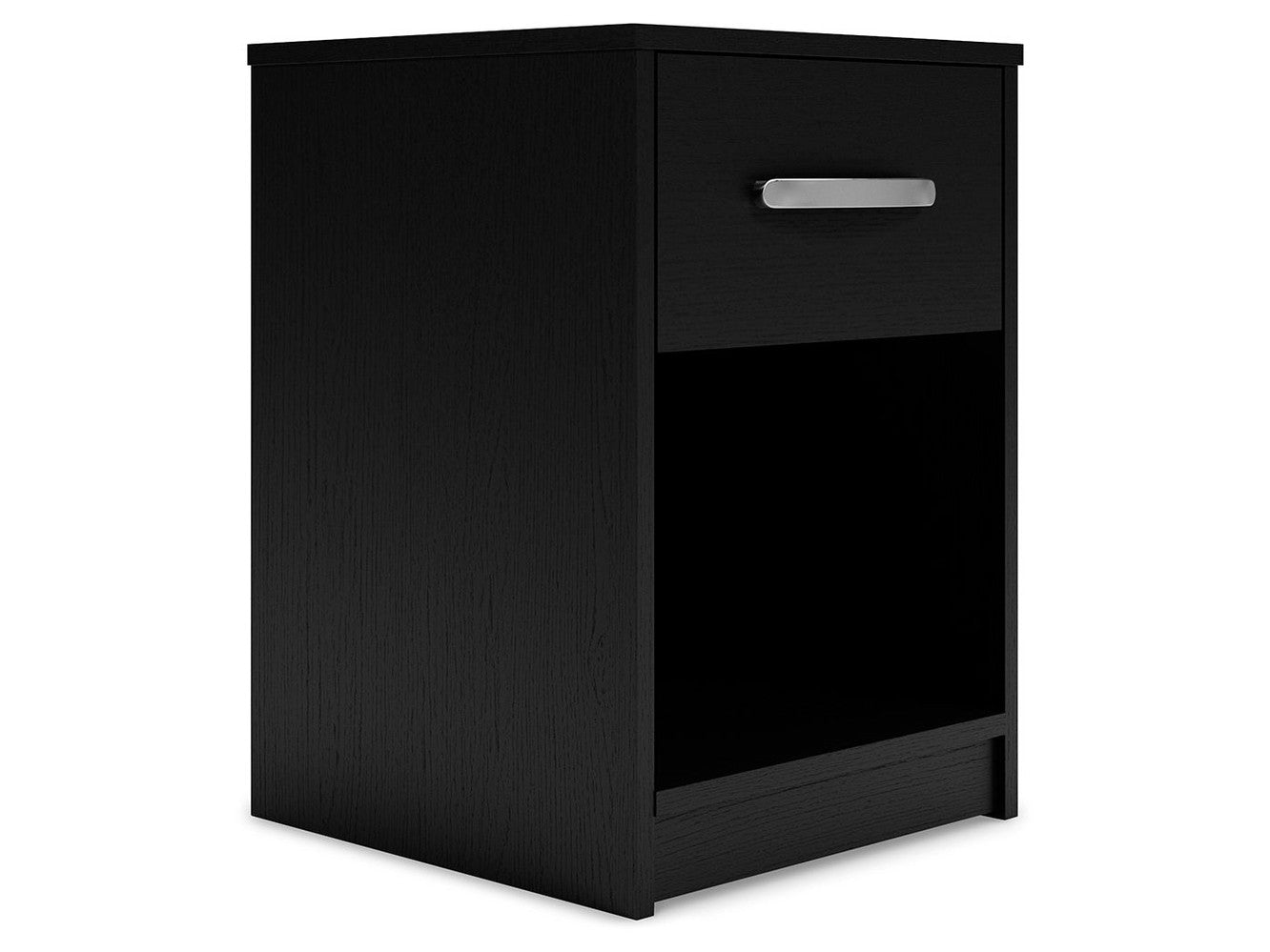 Finch - One Drawer Night Stand - Black