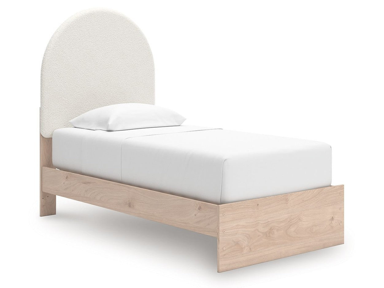 Shapella - Upholstered Panel Bed