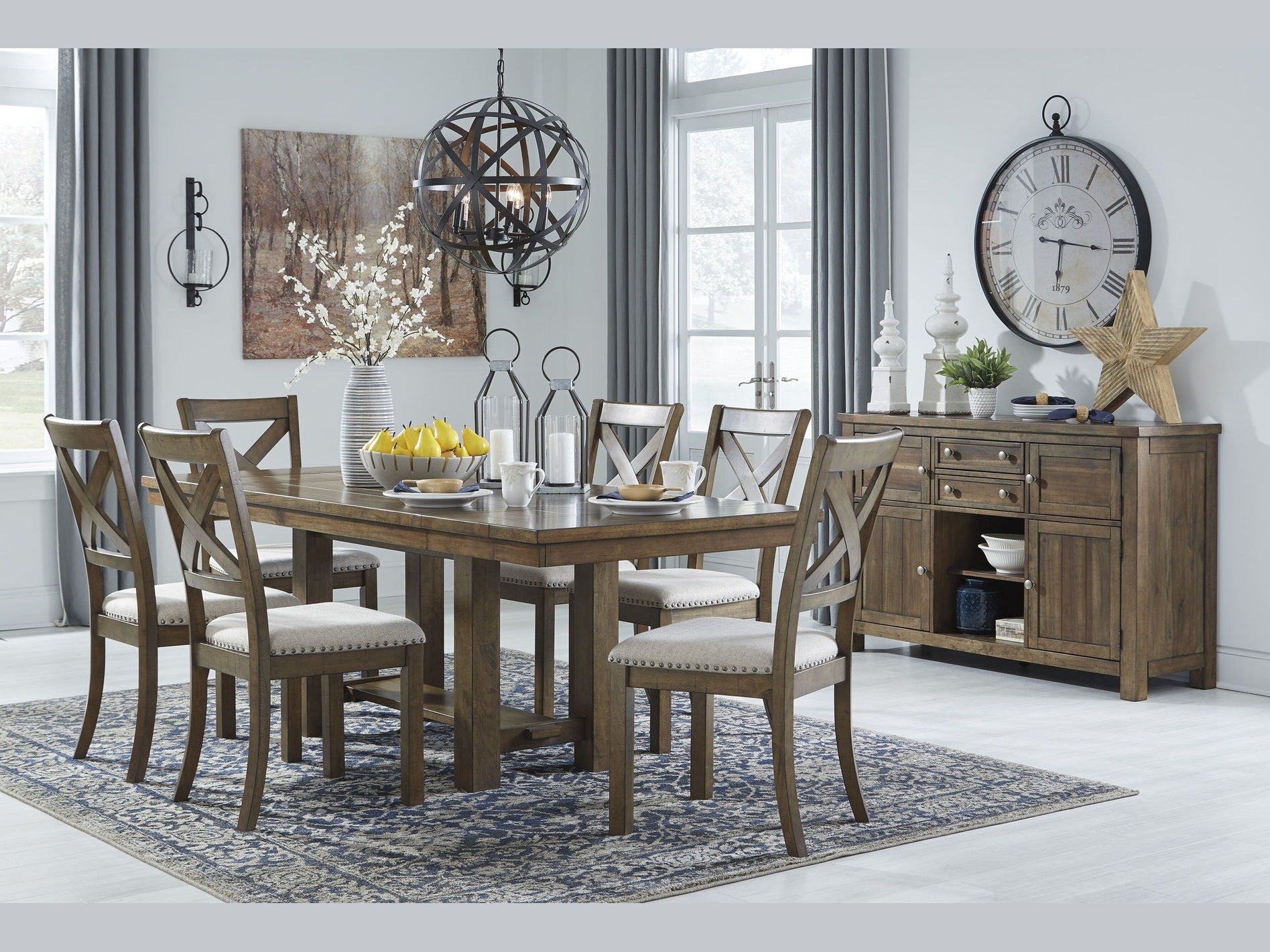 Moriville - Rectangular Dining Table Set