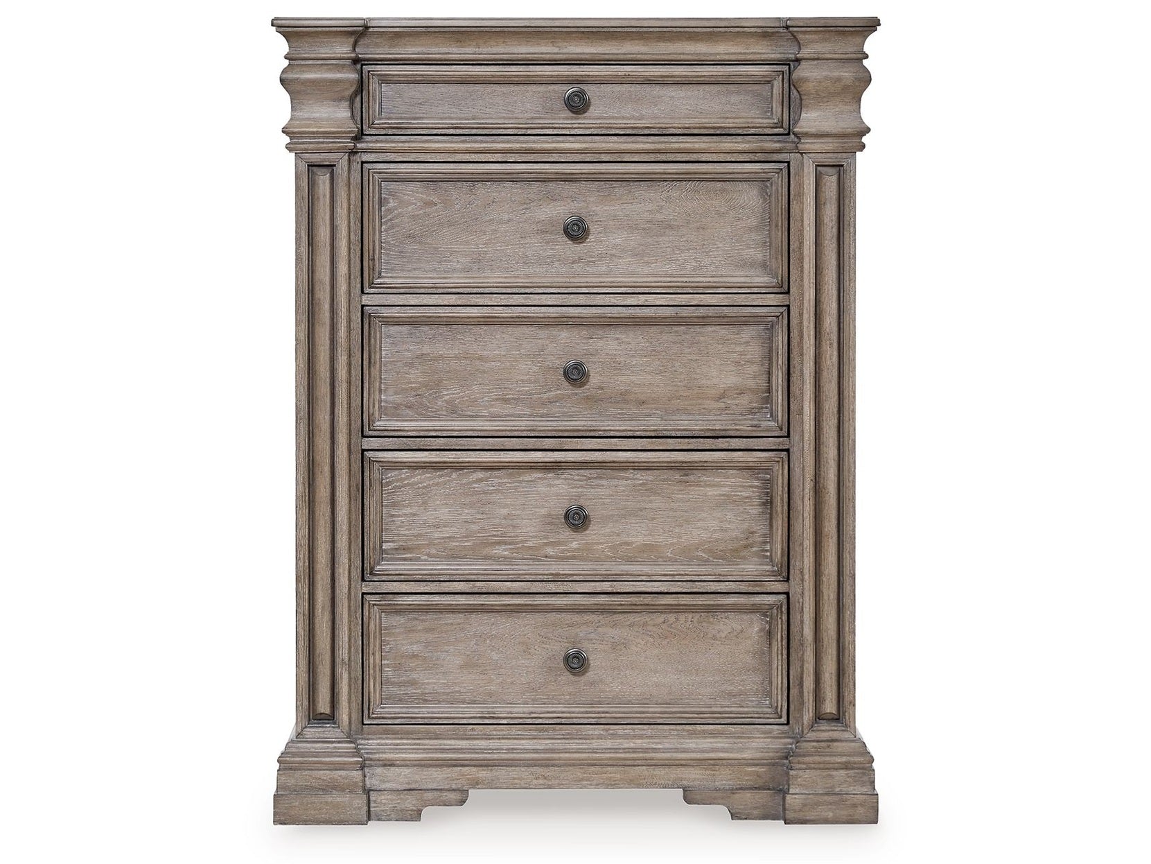 Blairhurst - Five Drawer Chest - Light Grayish Brown