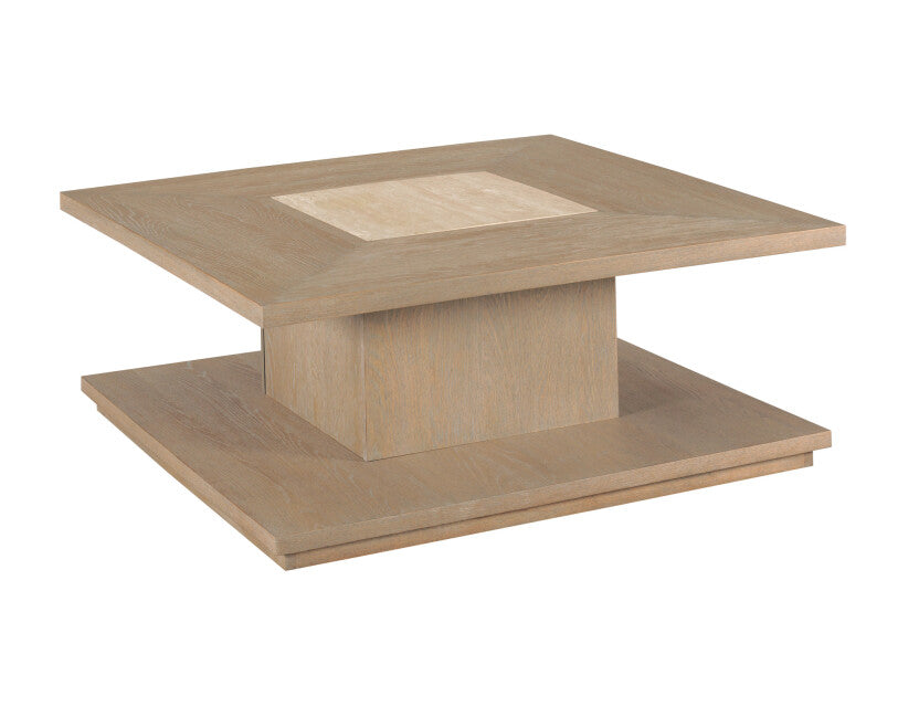 American Drew Windover Balance Square Coffee Table