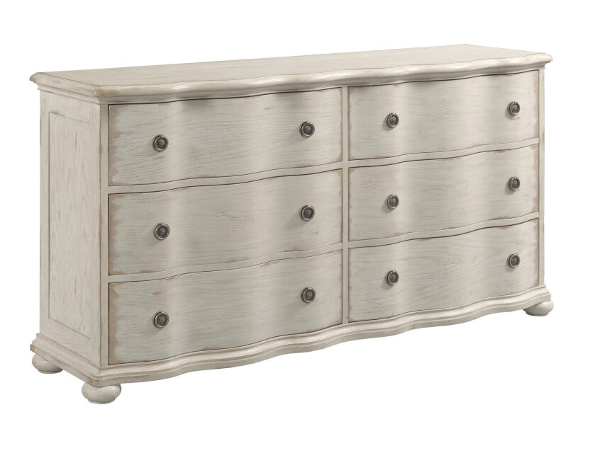 American Drew Cambric Helene Six Drawer Dresser