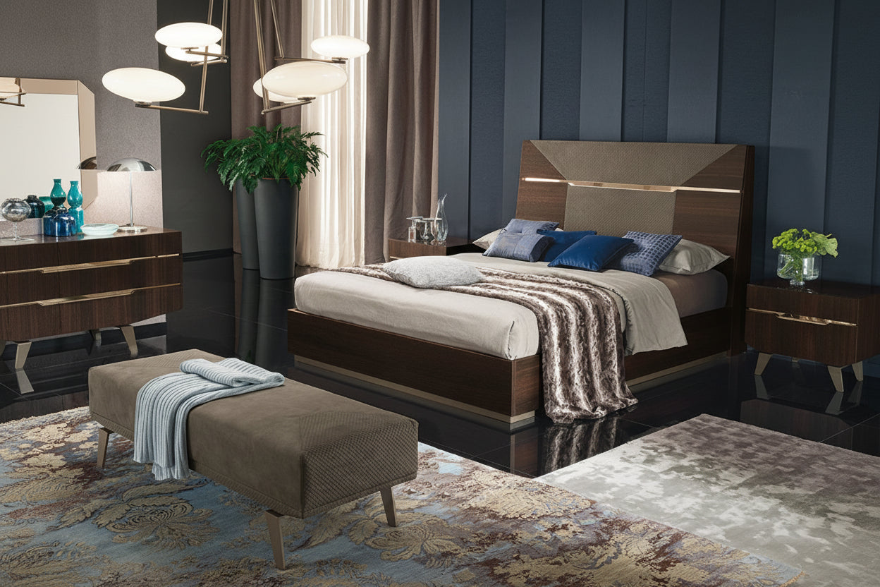 Accademia Modern Bed