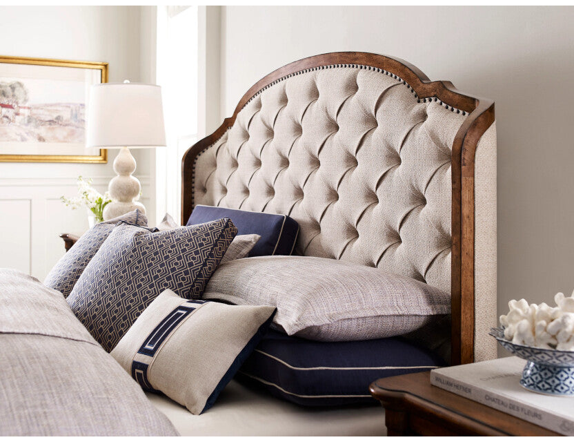 American Drew Berkshire Glendale Upholstered Shelter California King Bed