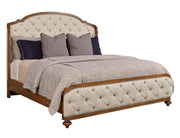 American Drew Berkshire Glendale Upholstered Shelter Queen Bed