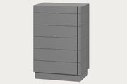 Braga Chest, grey high gloss