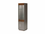 Corso Como 1-Door Curio Cabinet, Left