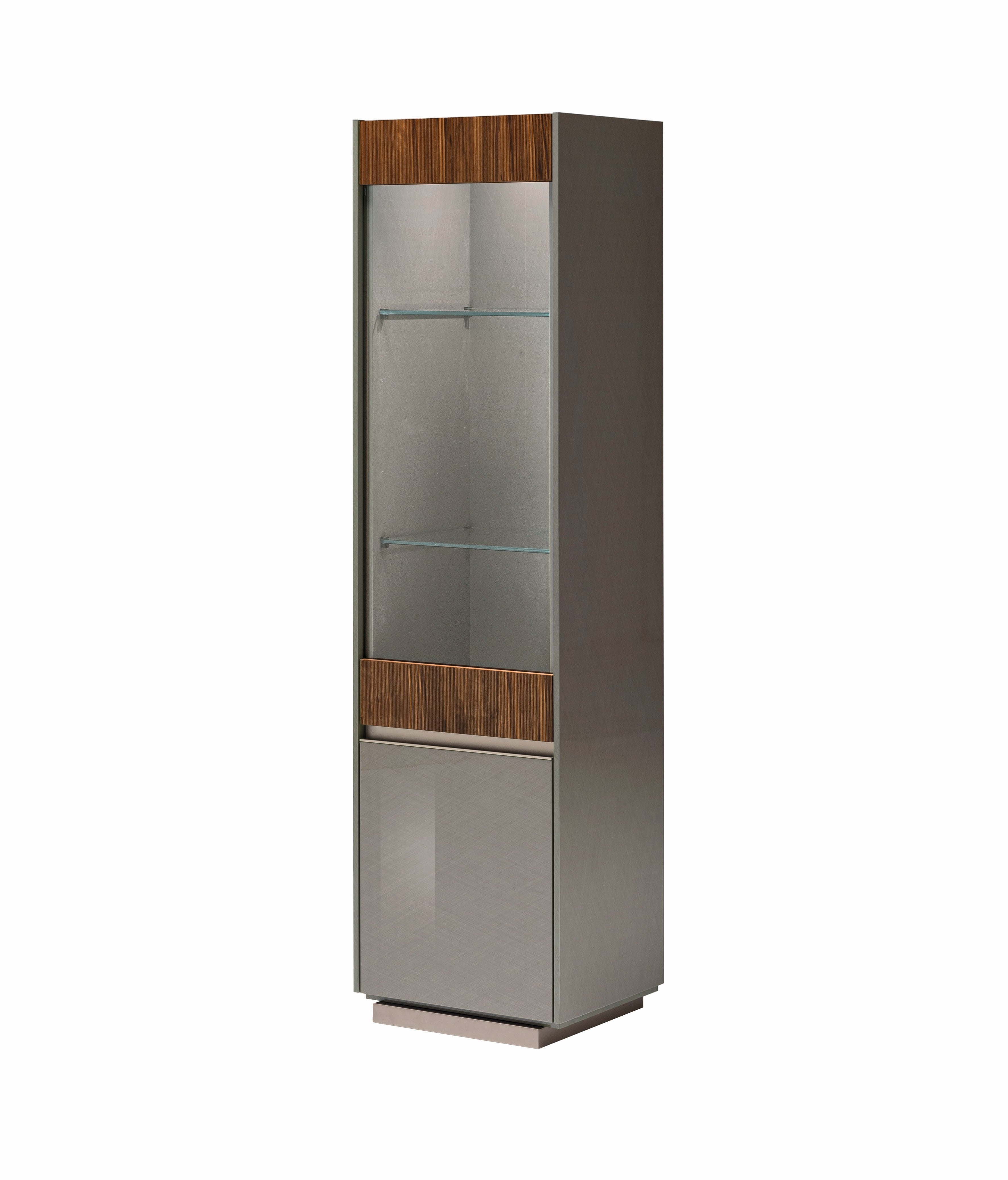 Corso Como 1-Door Curio Cabinet, Left