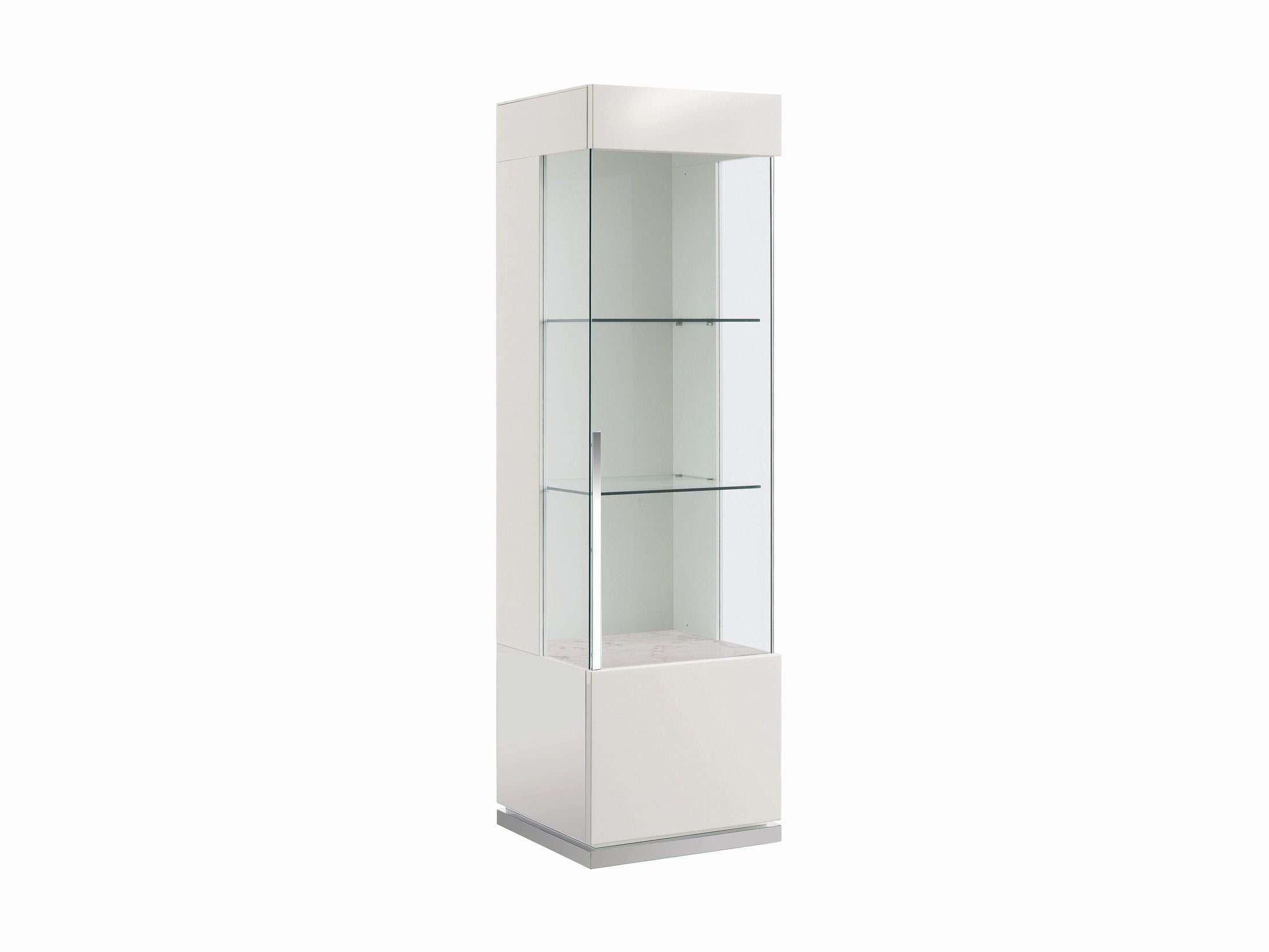 Canova Modern 1-Door Curio, Right