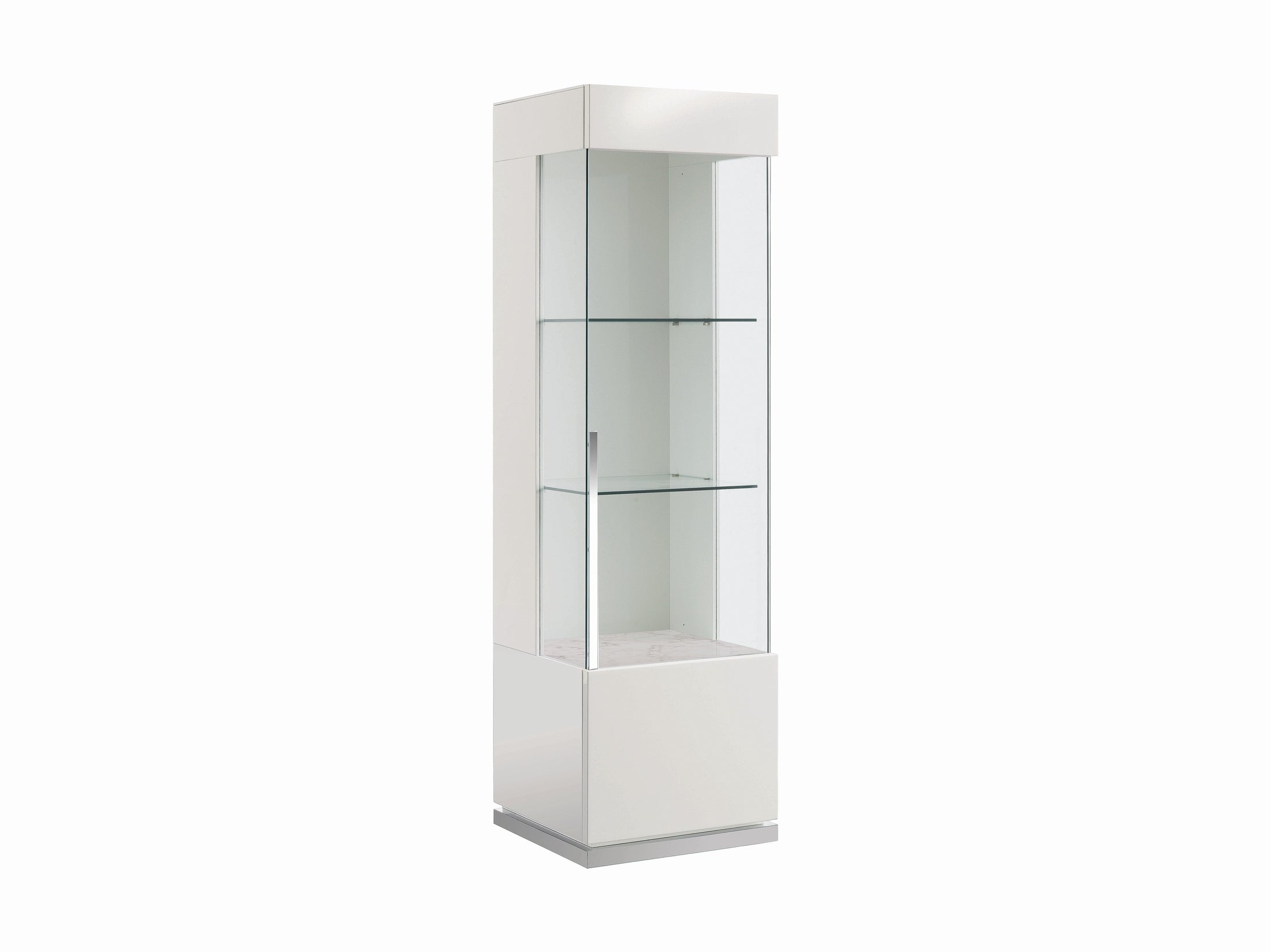Canova Modern 1-Door Curio, Right